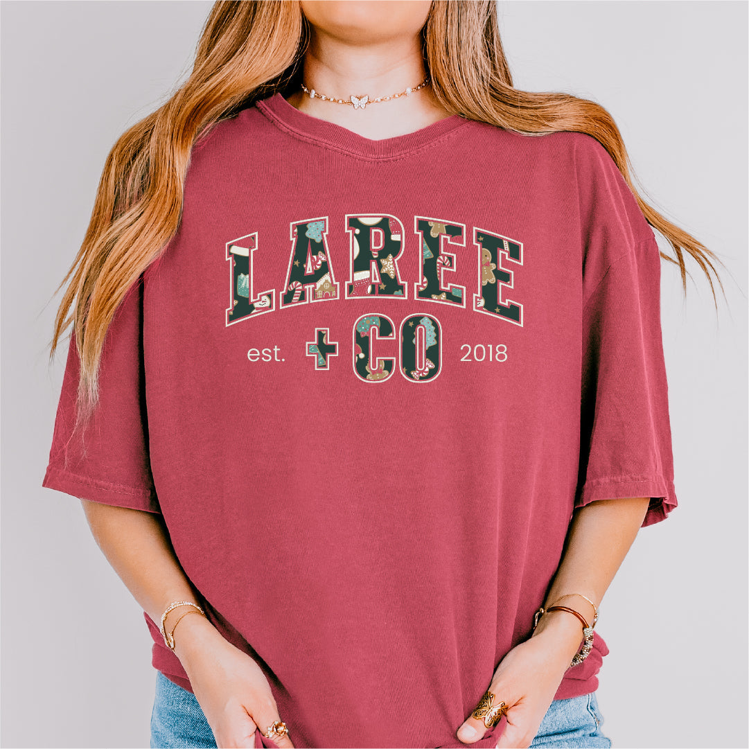 Scarlett Christmas Cookies Lc Pattern Tee