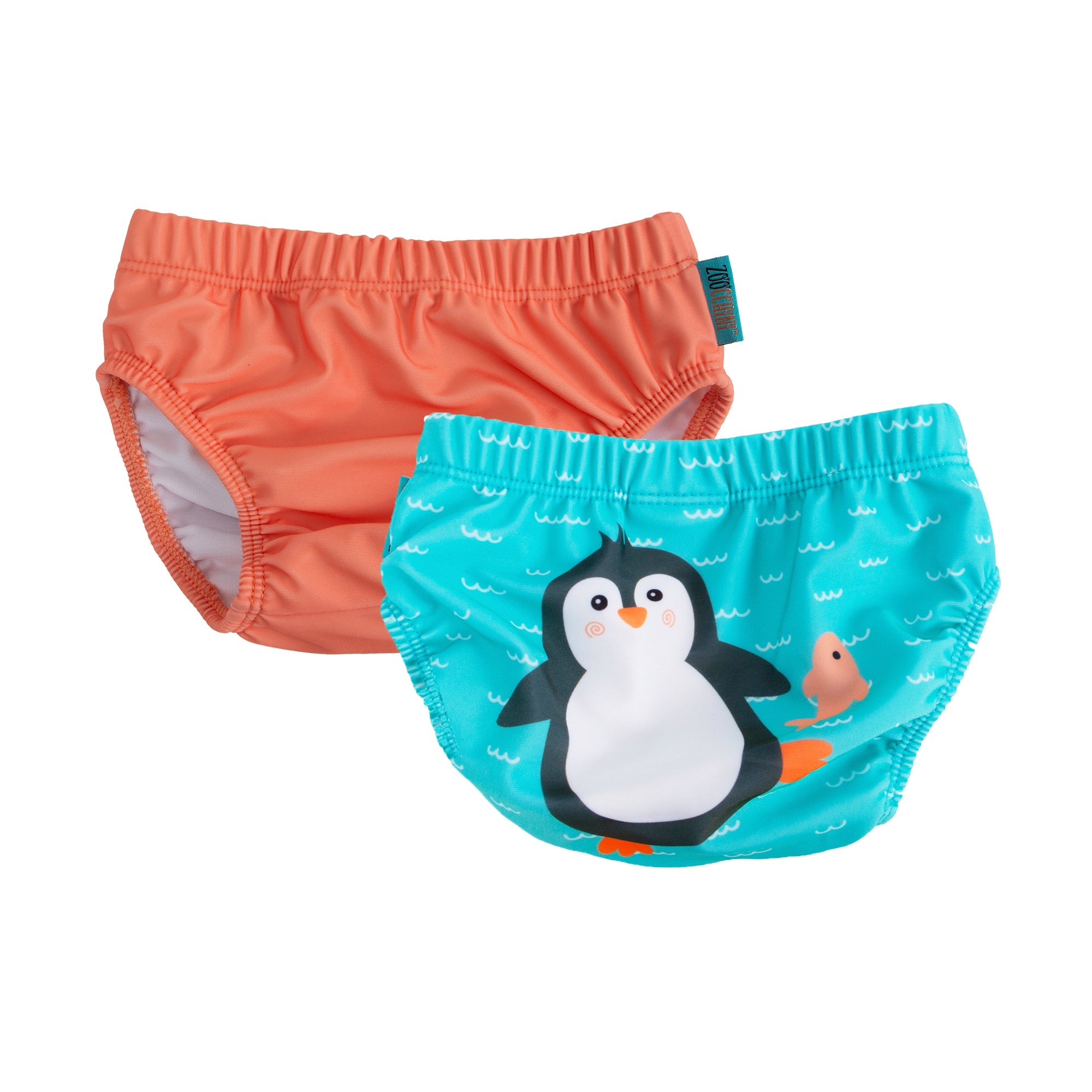 Baby/toddler Reuseable Swim Diaper Set (2 Pcs) - Penguin