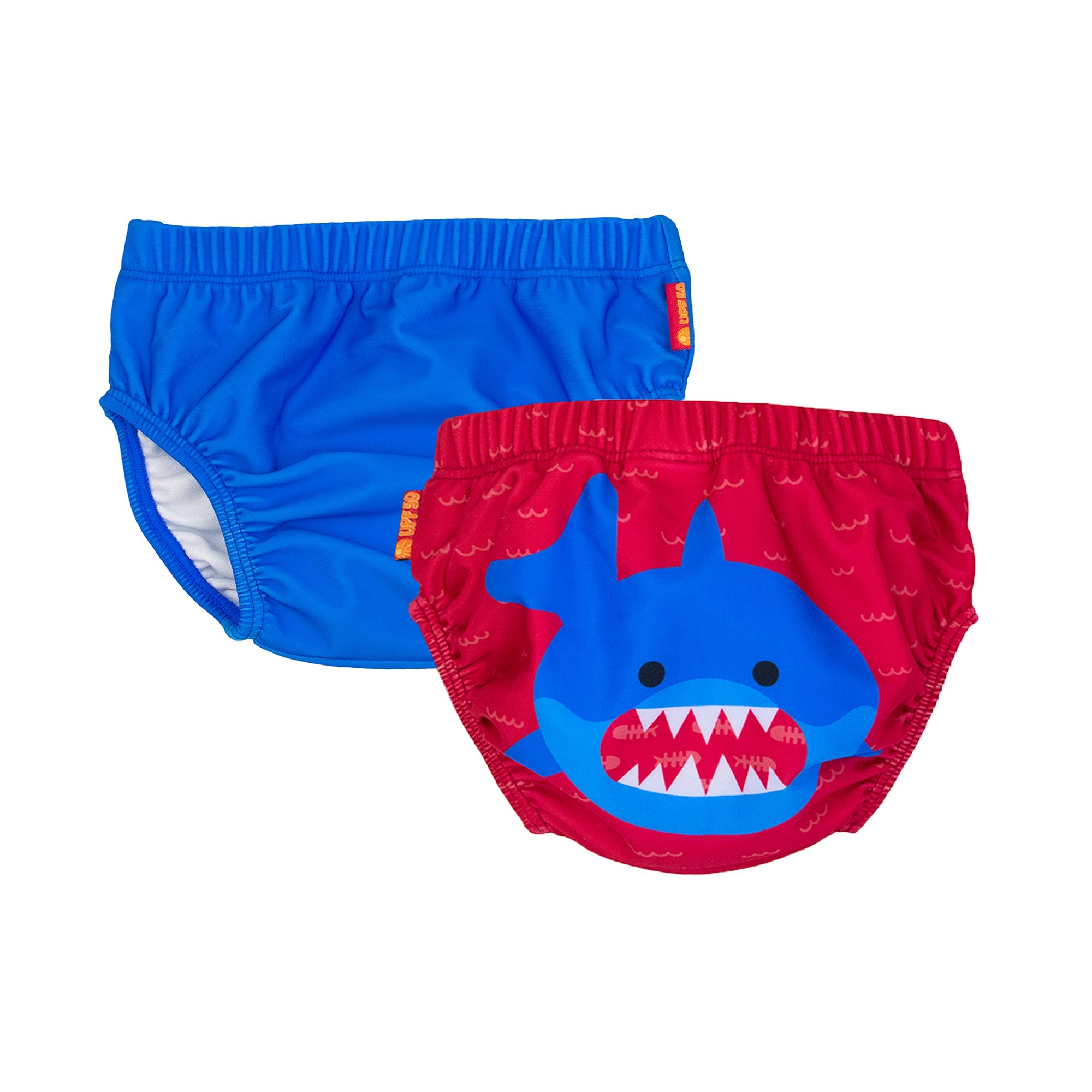 Baby/toddler Reuseable Swim Diaper Set (2 Pcs) - Sherman The Shark