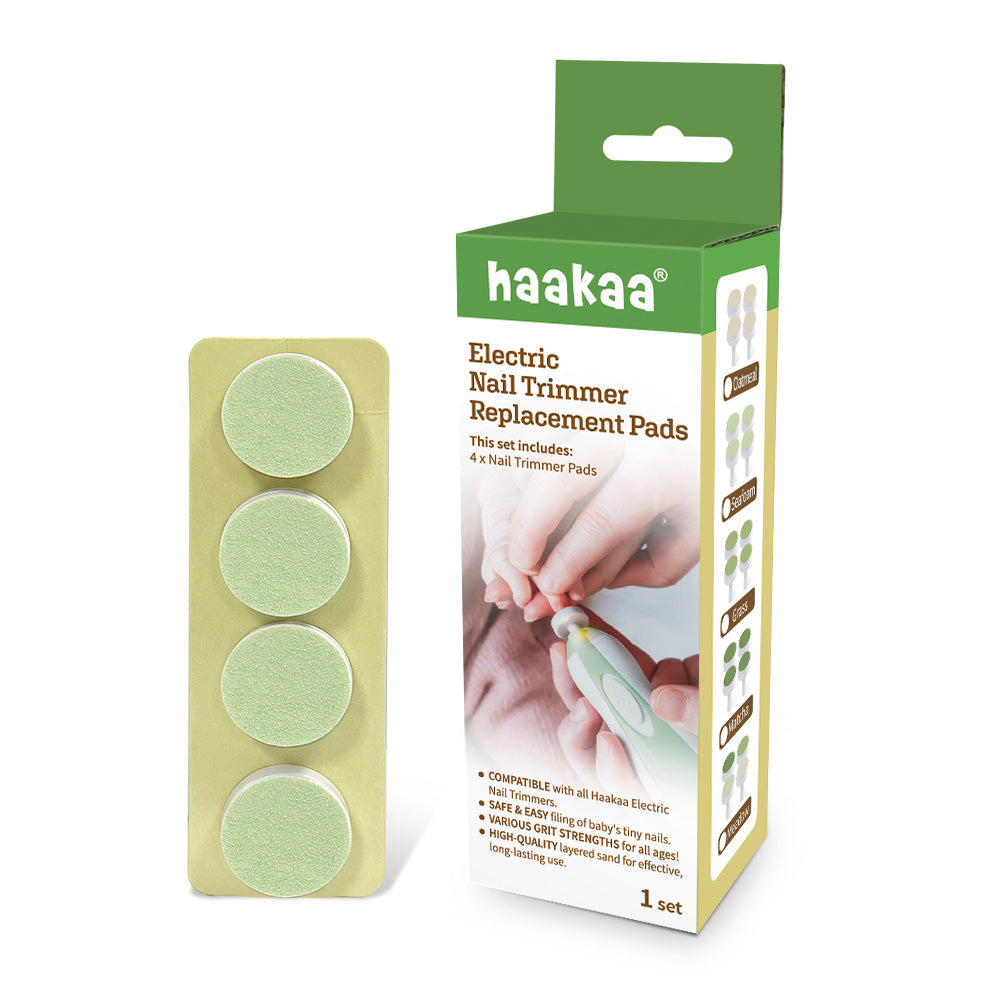 Haakaa Nail Trimmer Replacement Pads - Meadow, 4 Pk