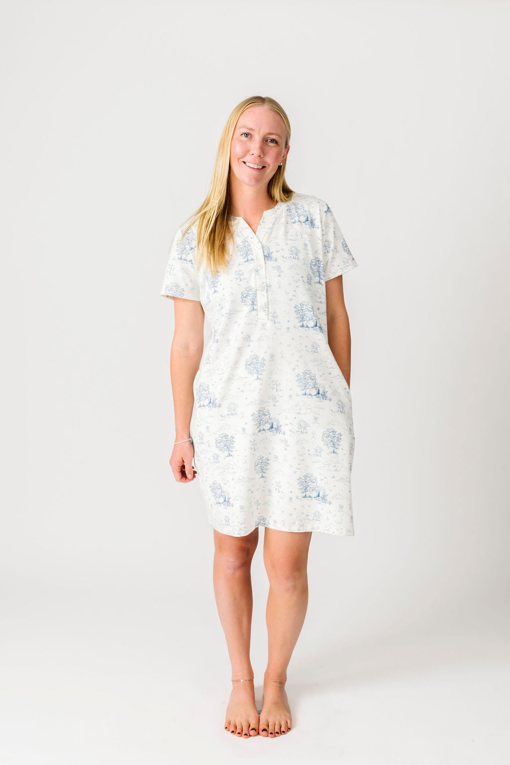 The Empty Tomb Womens Pj Nightgown Cotton