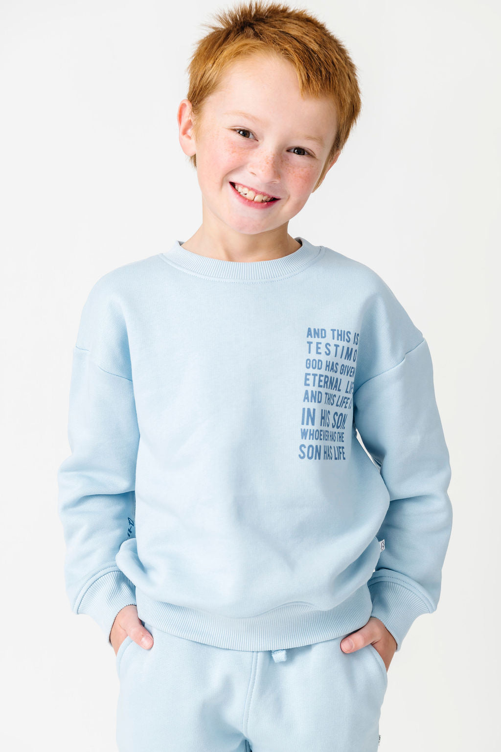 Eternal Life Skyway Fleece Crewneck