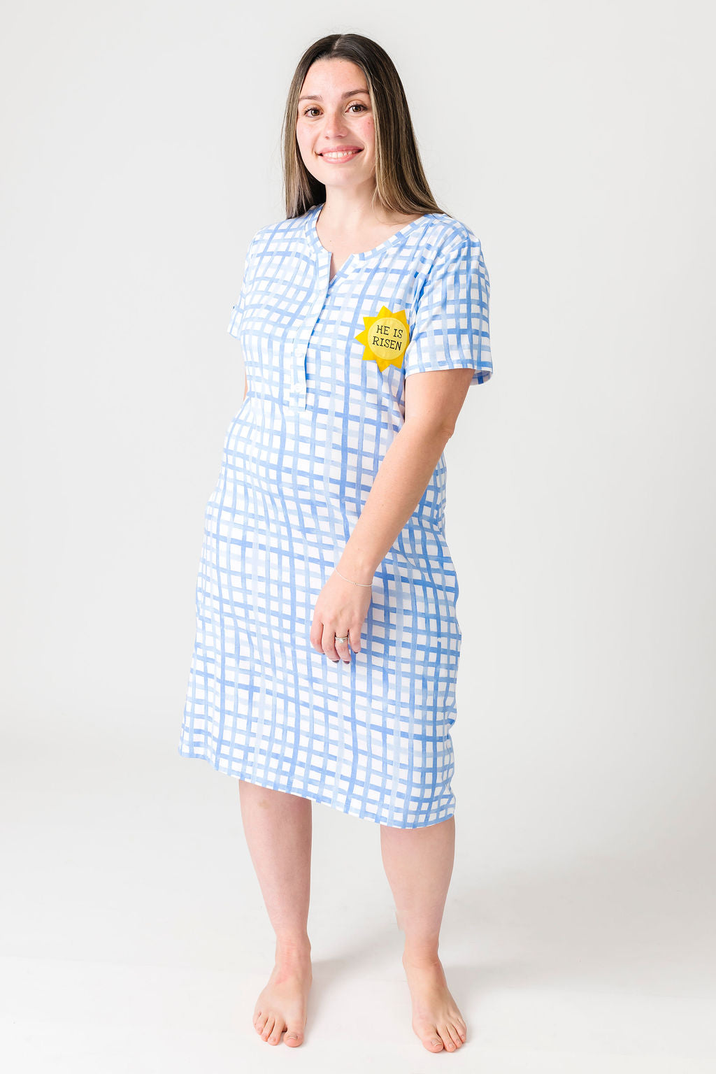 The Risen Son Womens Pj Nightgown Bamboo