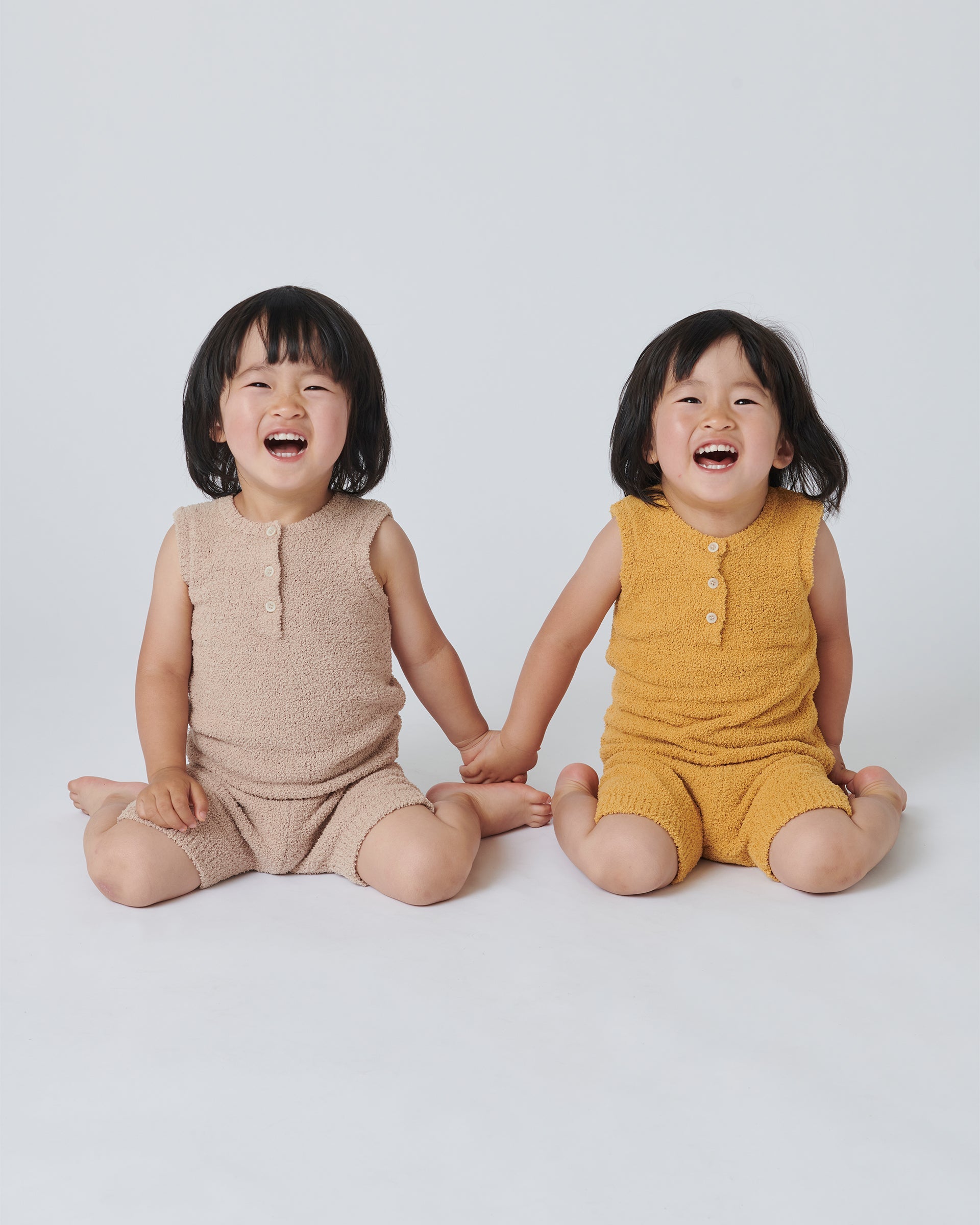 Sleeveless Henley - Fuzzy