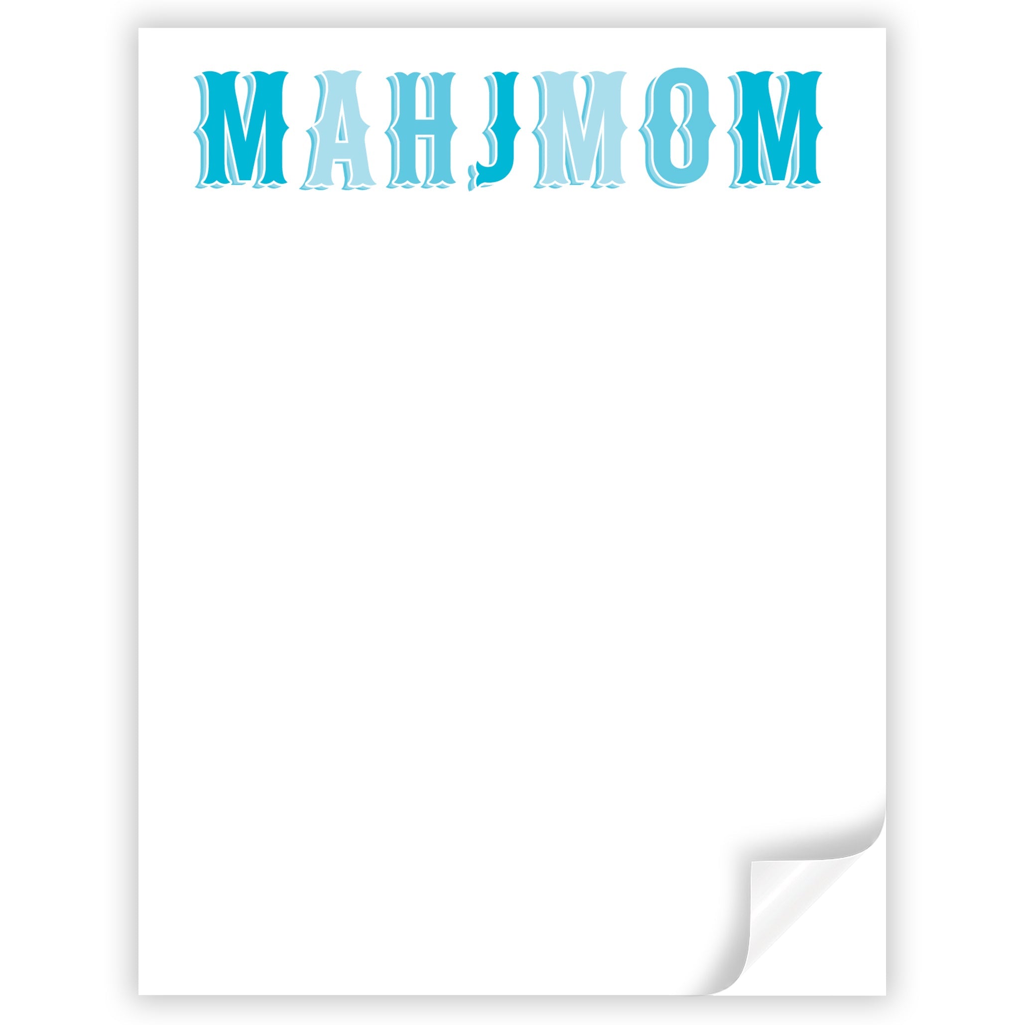 Mahjmom Notepad
