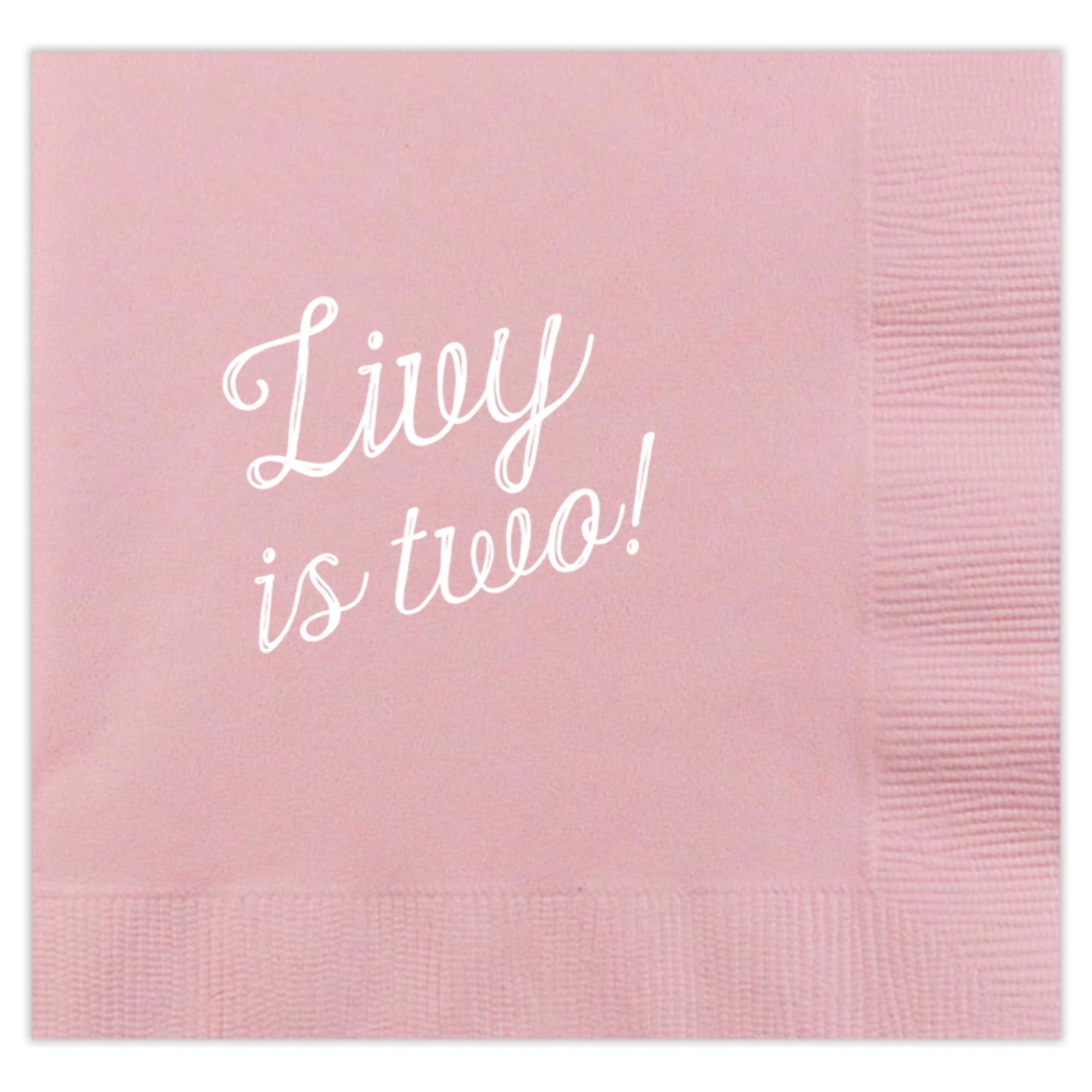 Sunshine Cabana Custom Napkins