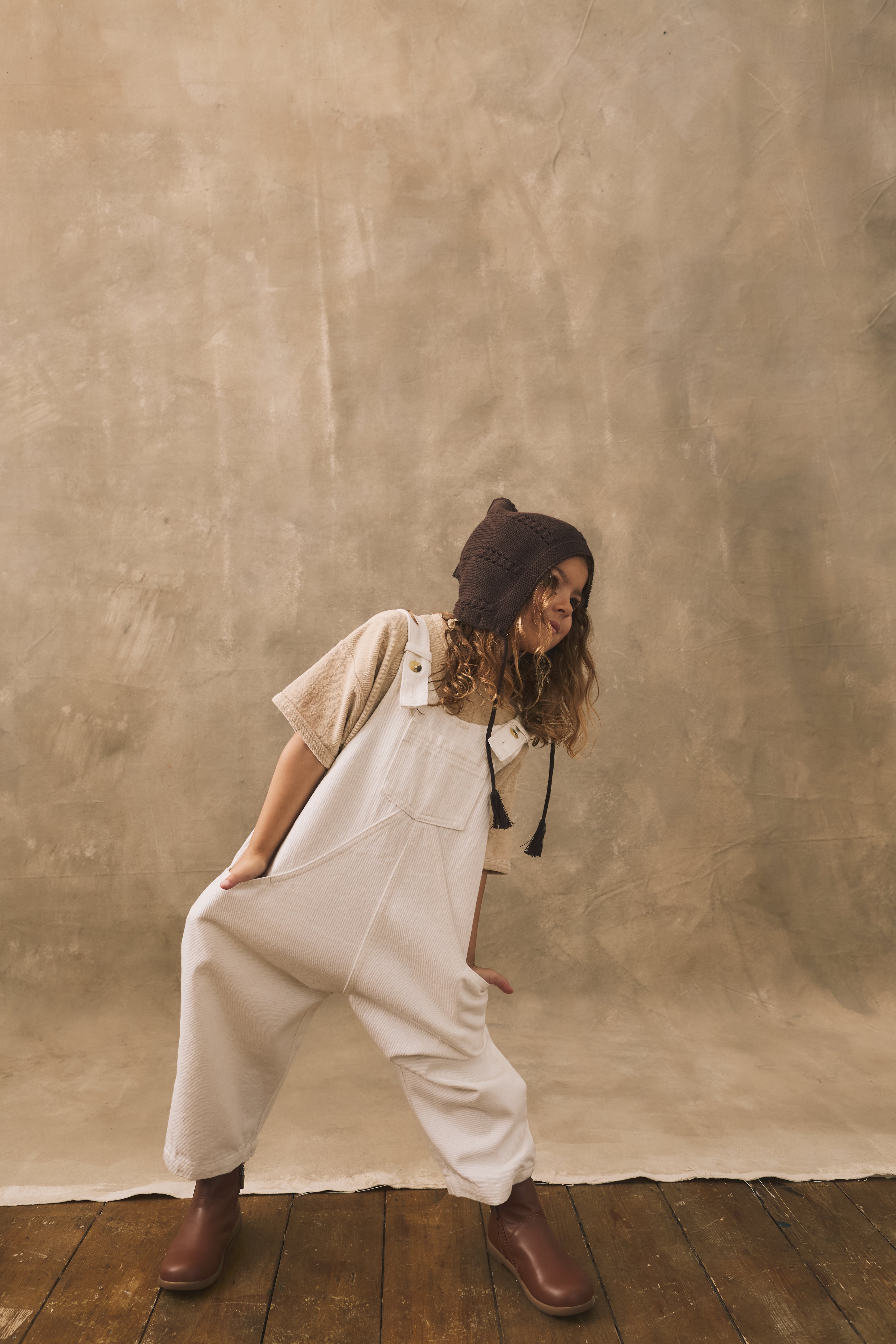 The Oversized Denim Dungaree