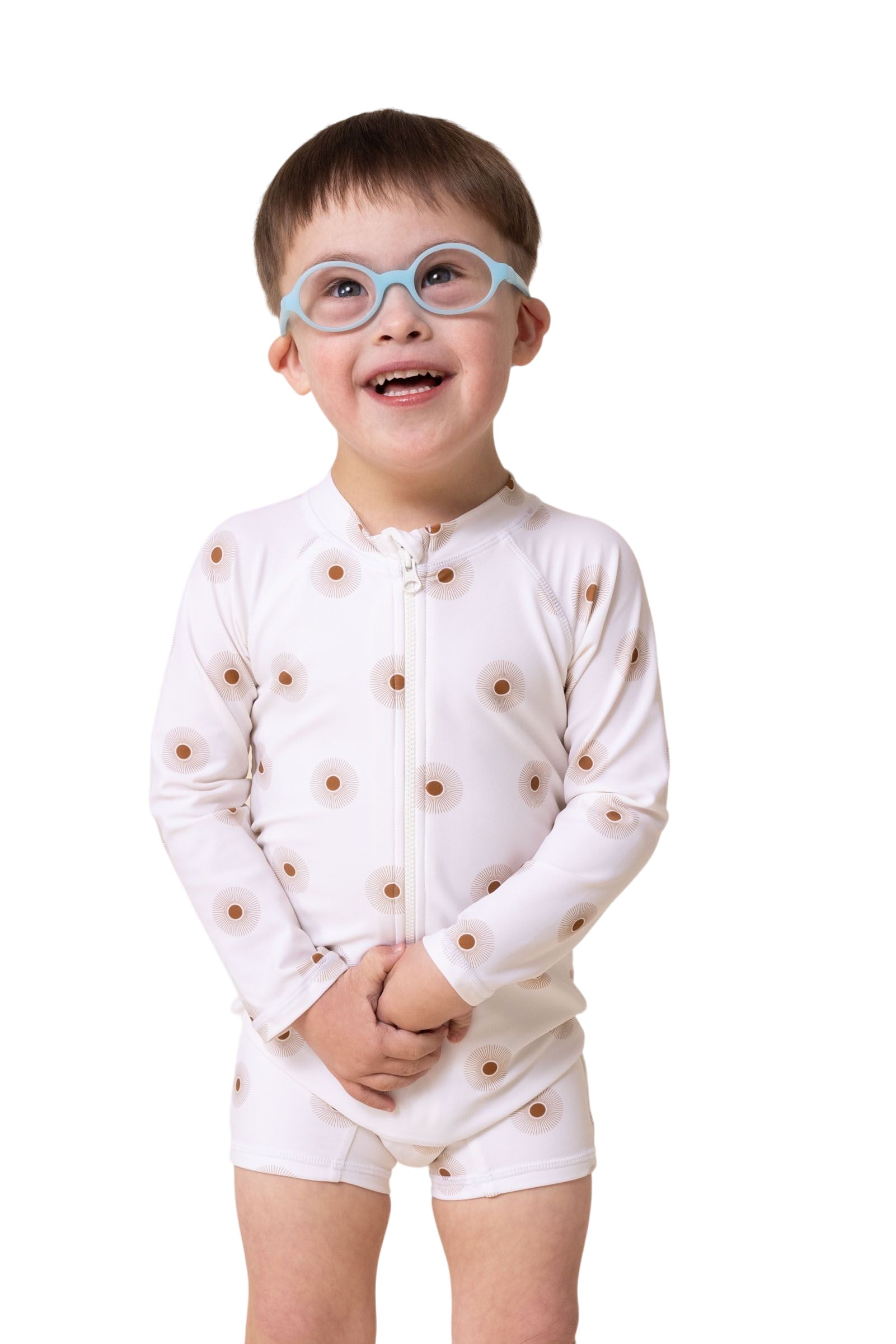 Boy's Zip Up Rashguard | Suns