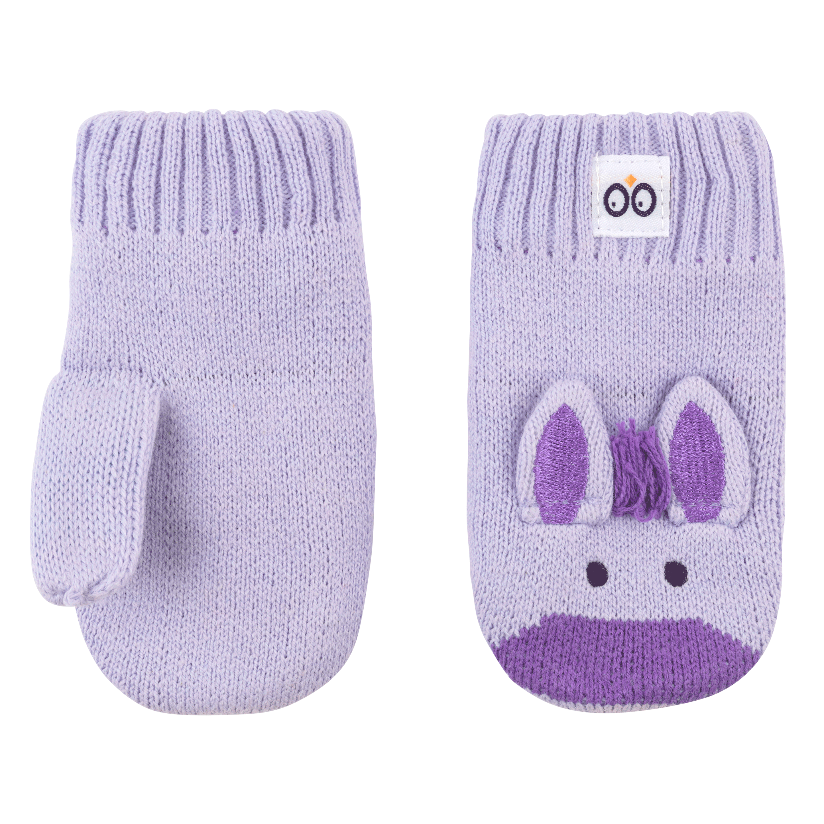 Baby/toddler Knit Mittens - Ziggy The Zebra