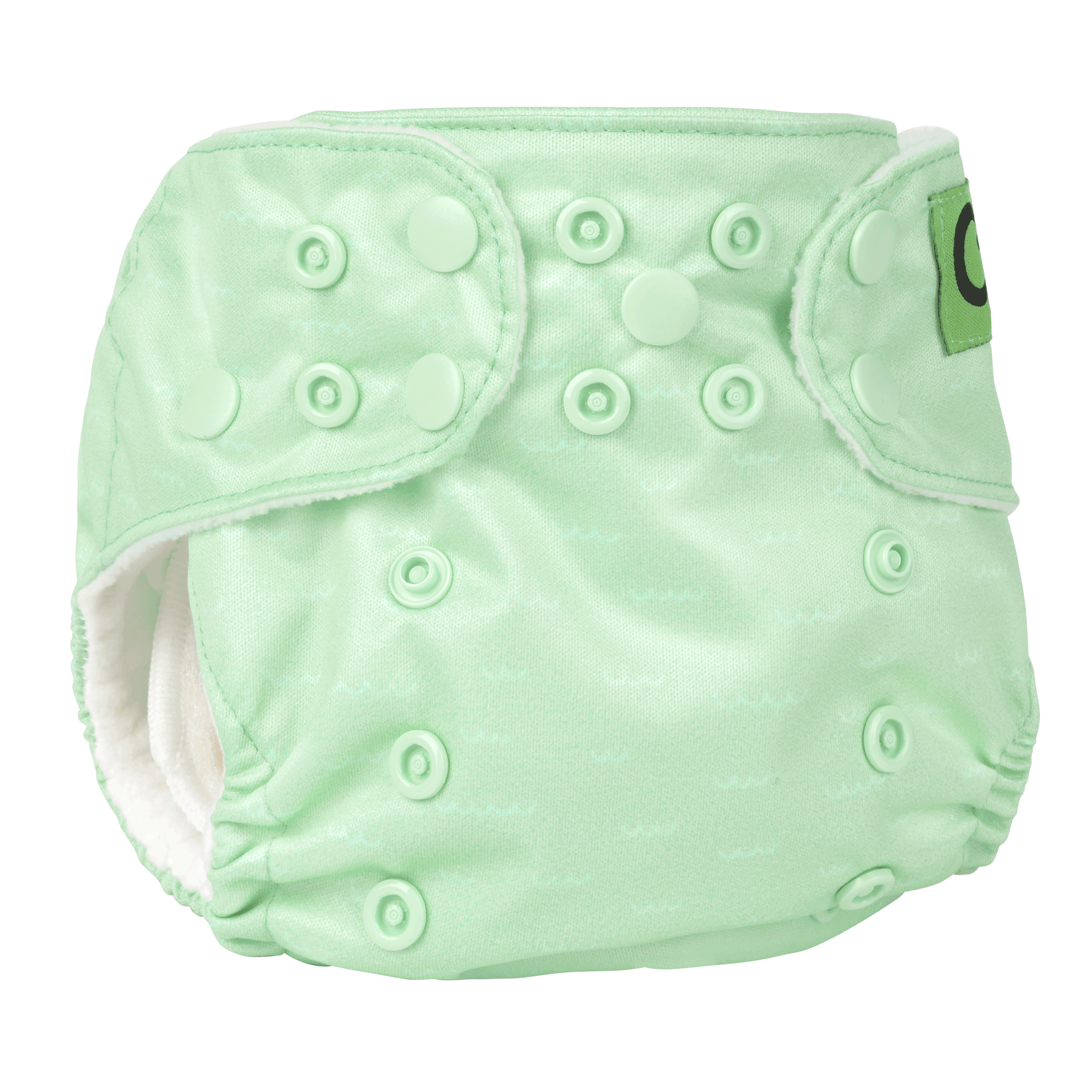 Baby/toddler Reusable Cloth Pocket Diaper (+2 Inserts) - Harriet The Hedgehog