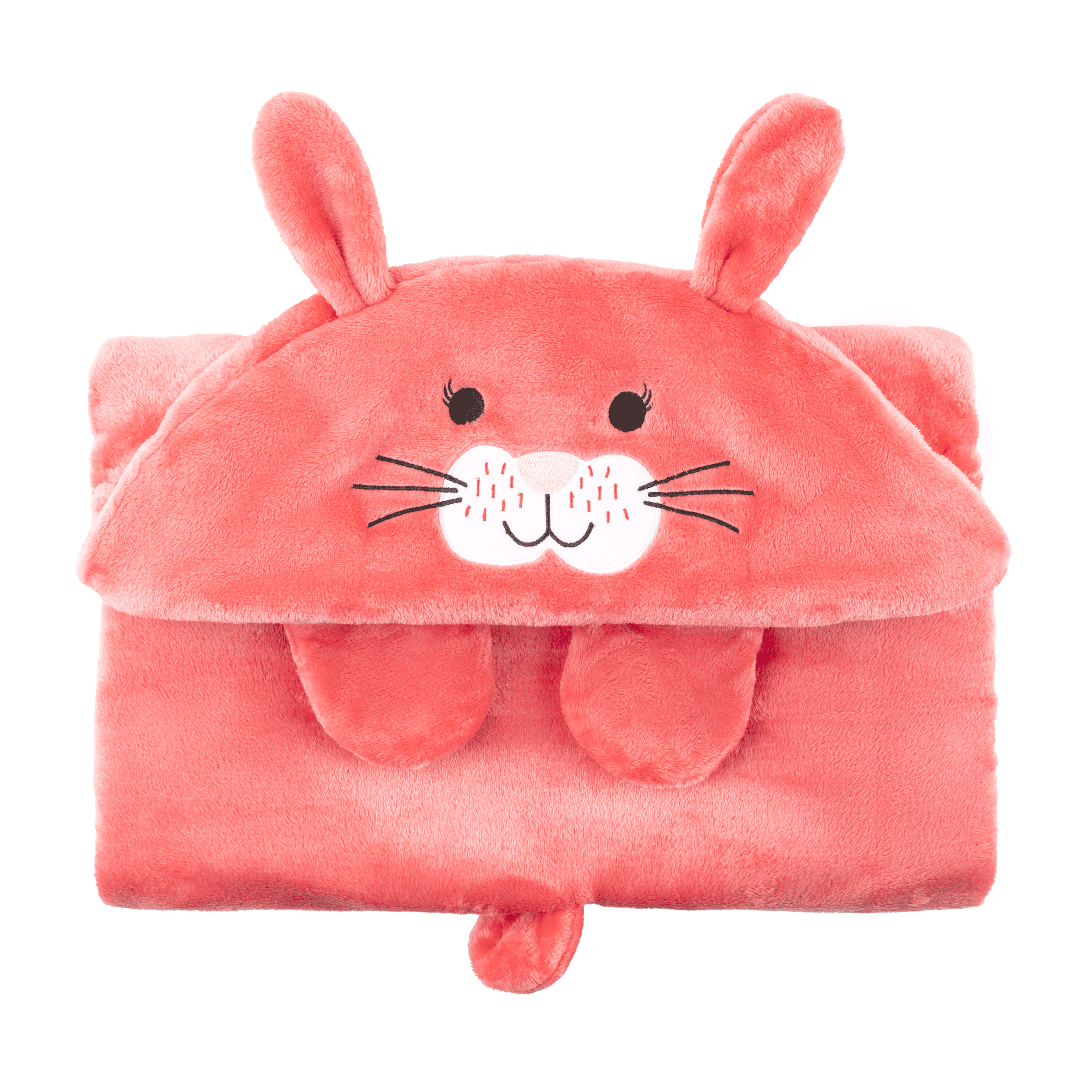 Toddler/kids Animal Hooded Blanket - Bella The Bunny