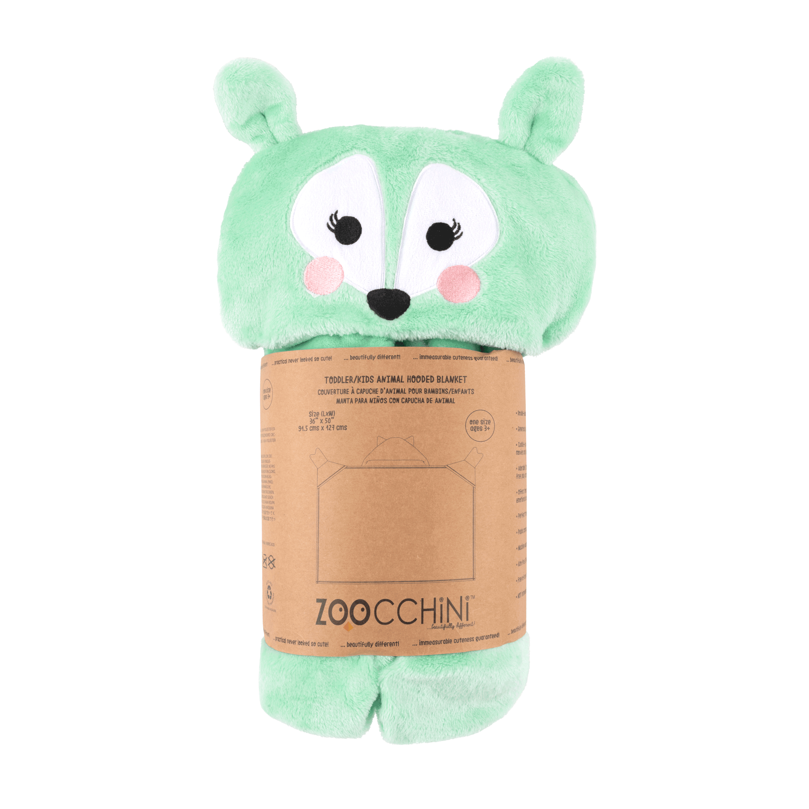 Toddler/kids Animal Hooded Blanket - Fiona The Fawn