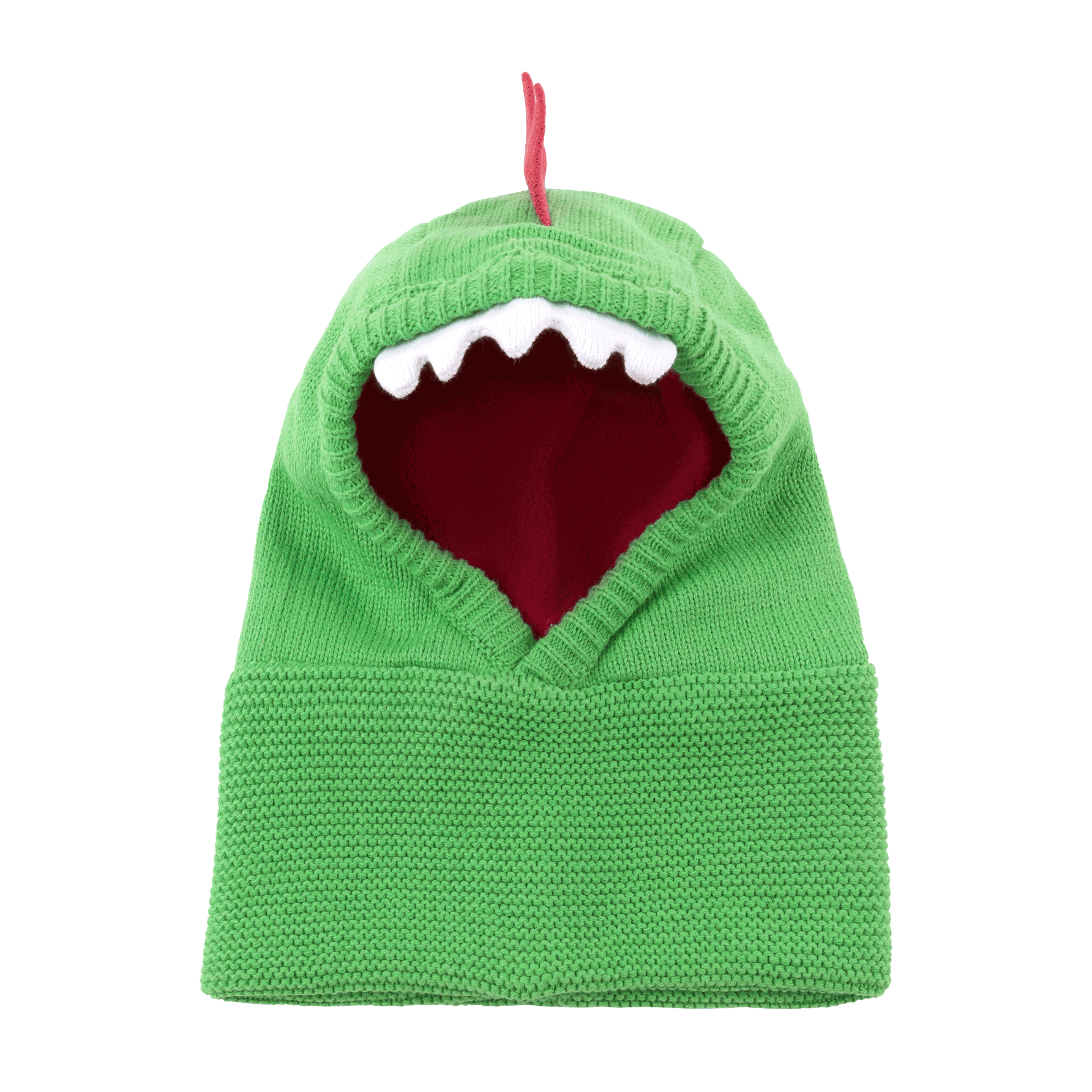 Baby/toddler Knit Balaclava Hat - Devin The Dinosaur