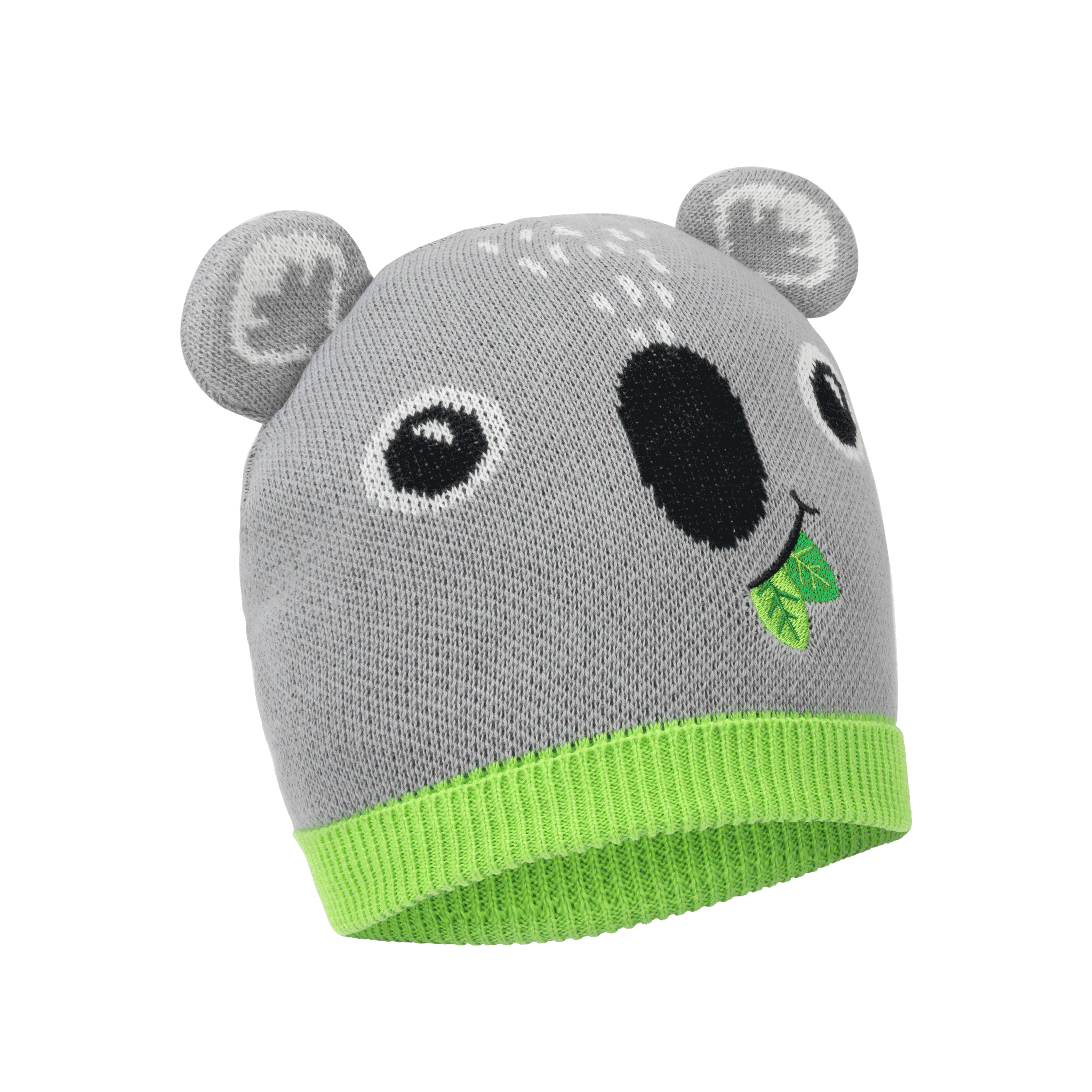 Toddler/kids Winter Beanie Hat And Gloves Set - Kai The Koala