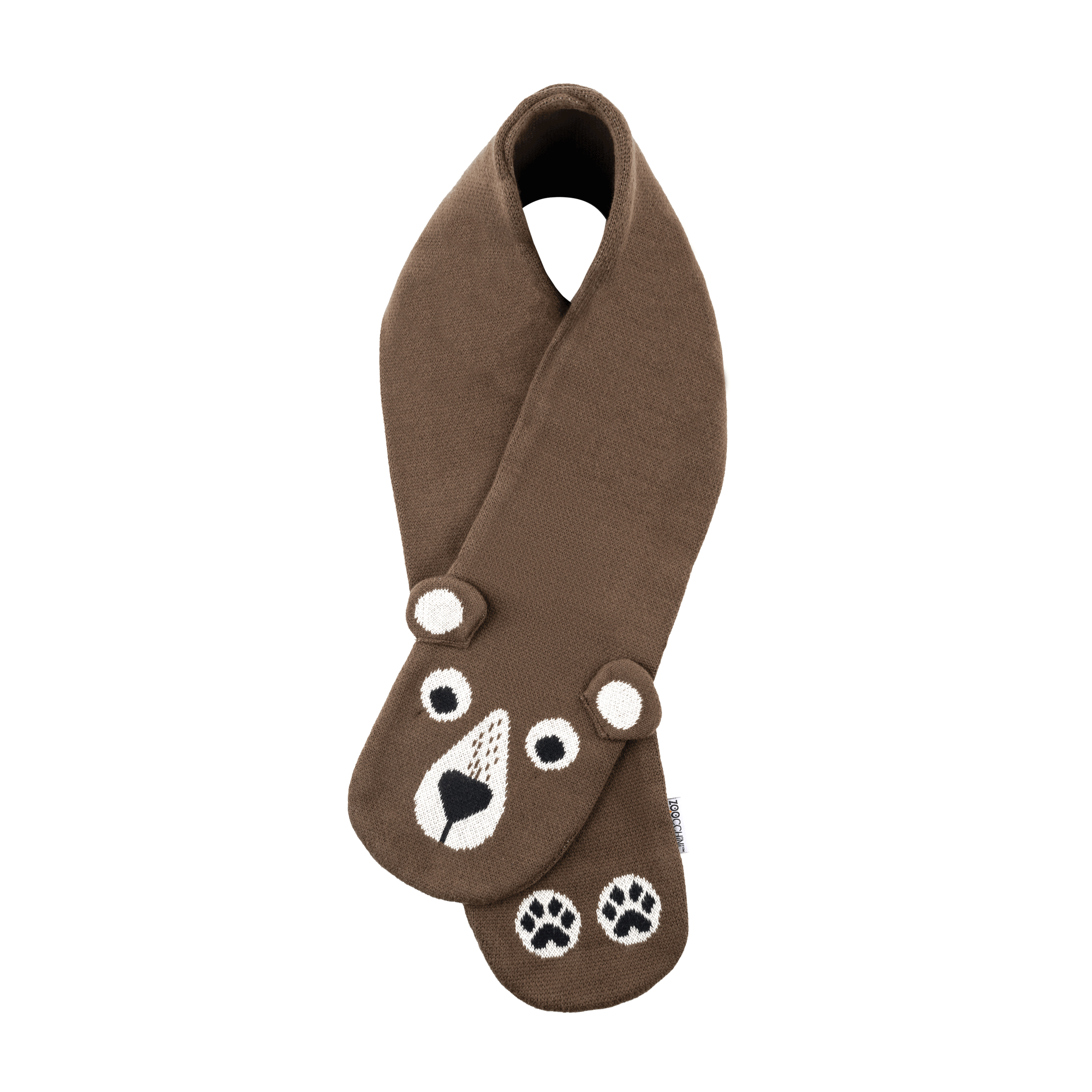 Toddler/kids Winter Knit Scarf - Bosley The Bear