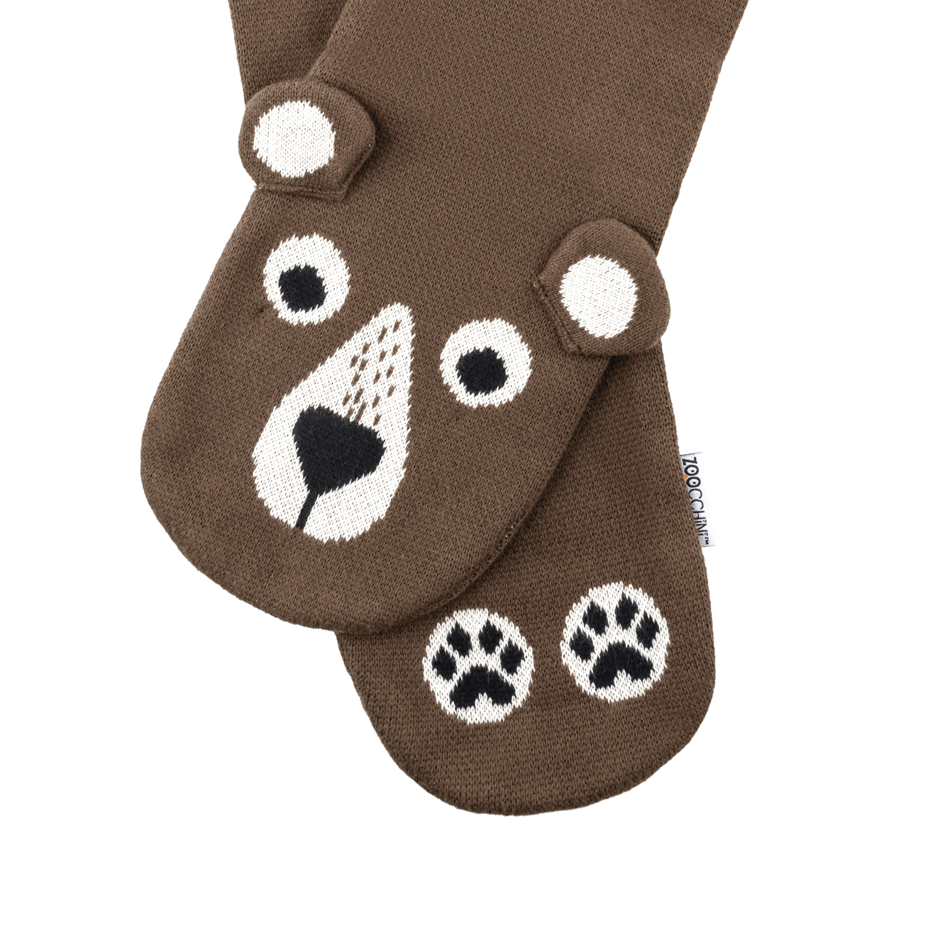 Toddler/kids Winter Knit Scarf - Bosley The Bear