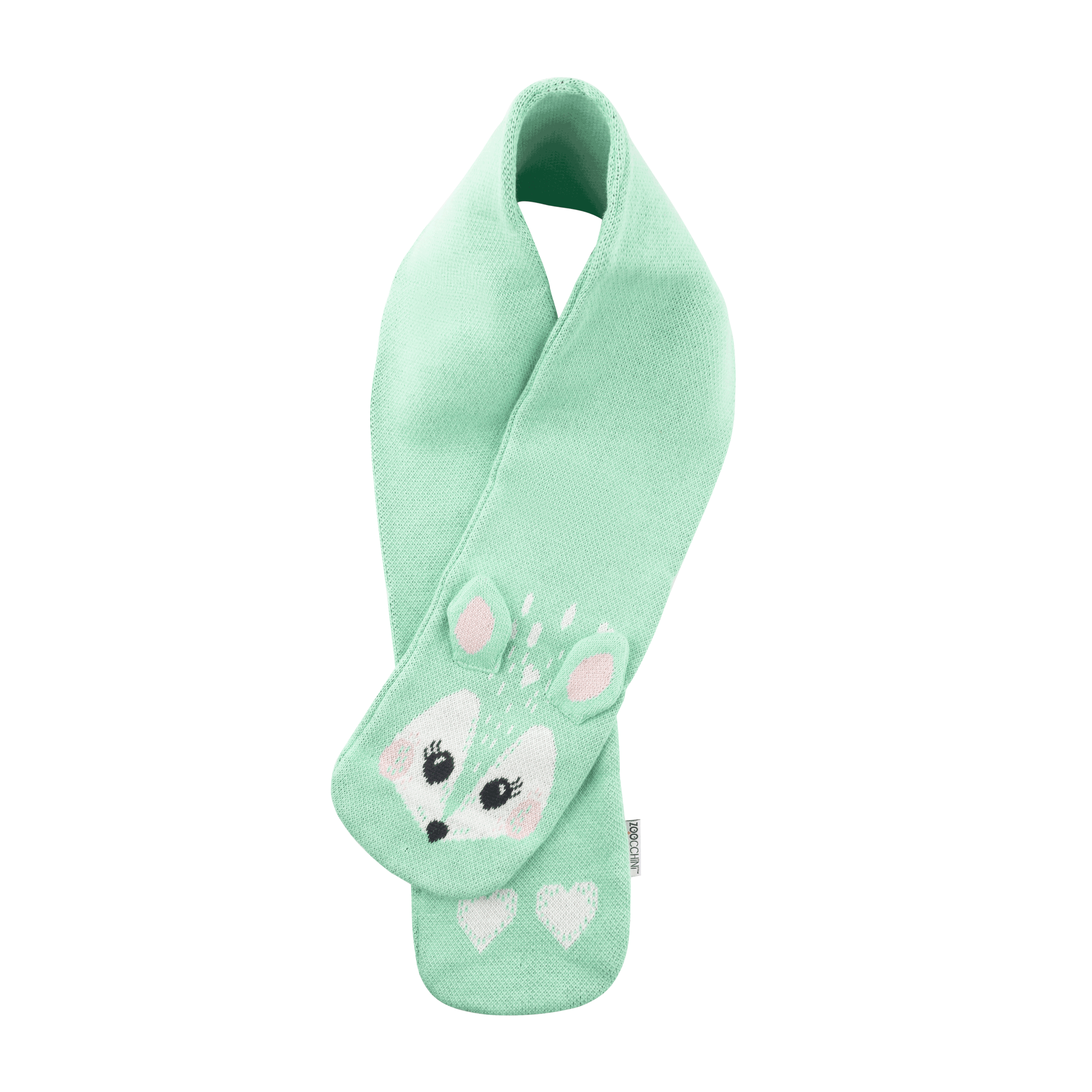 Toddler/kids Winter Knit Scarf - Fiona The Fawn