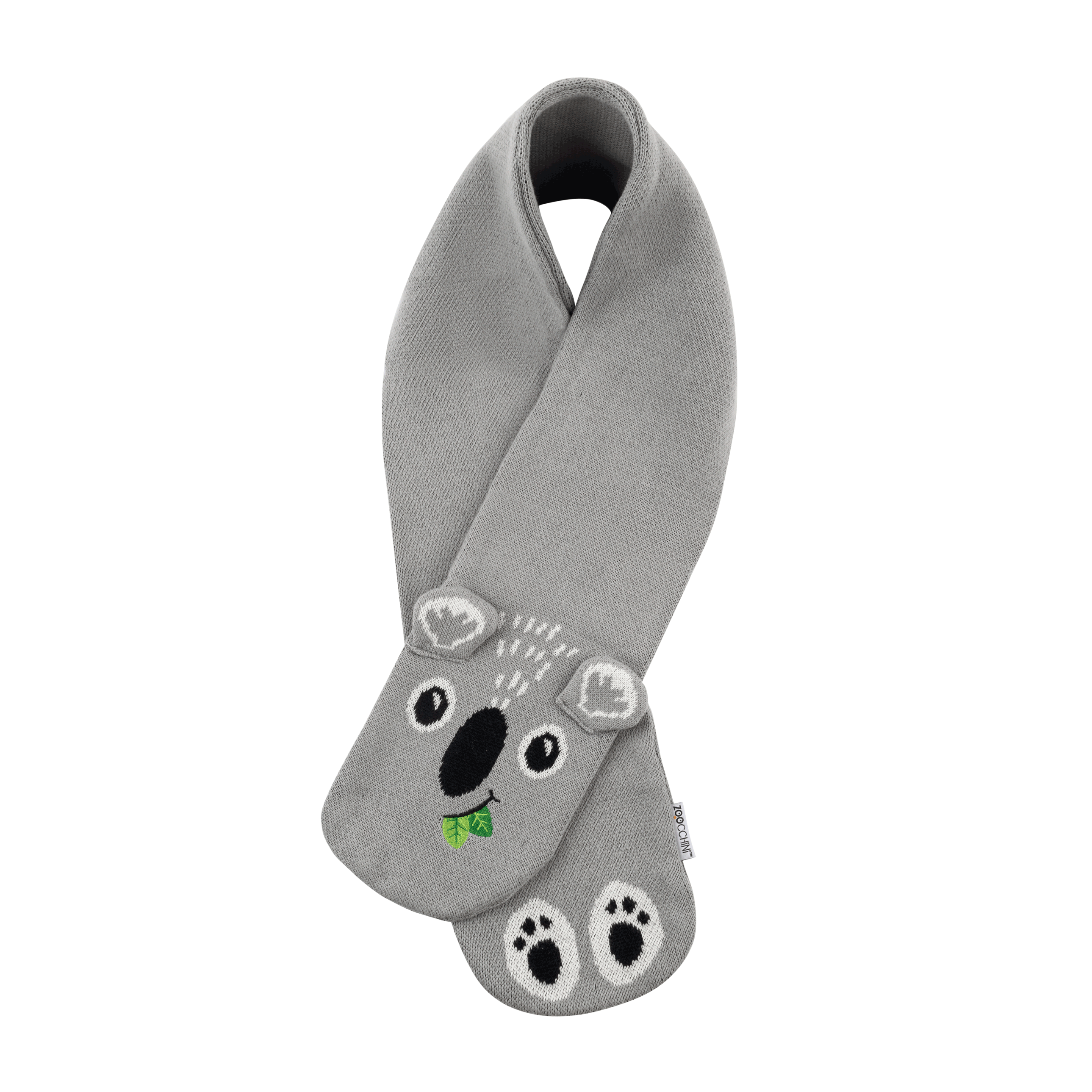 Toddler/kids Winter Knit Scarf - Kai The Koala