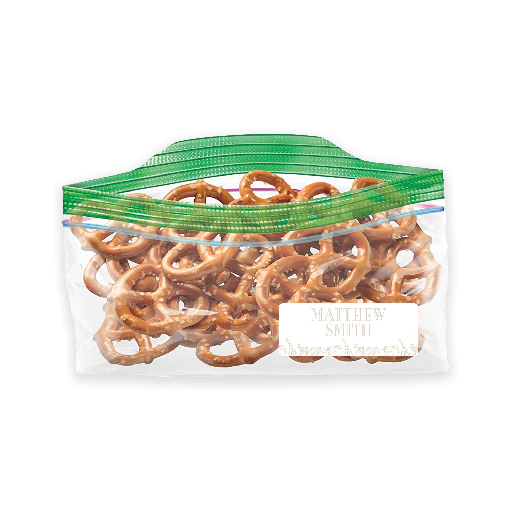 Taupe Safari Back To School Labels