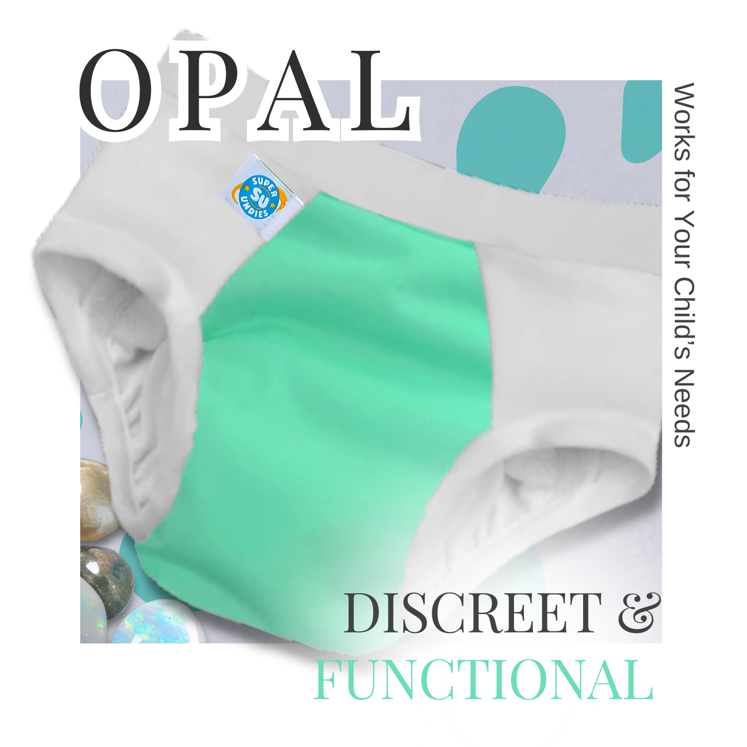 The 3-in-1 Waterproof Undies; A Diaper, Trainer And Swim Diaper In 1