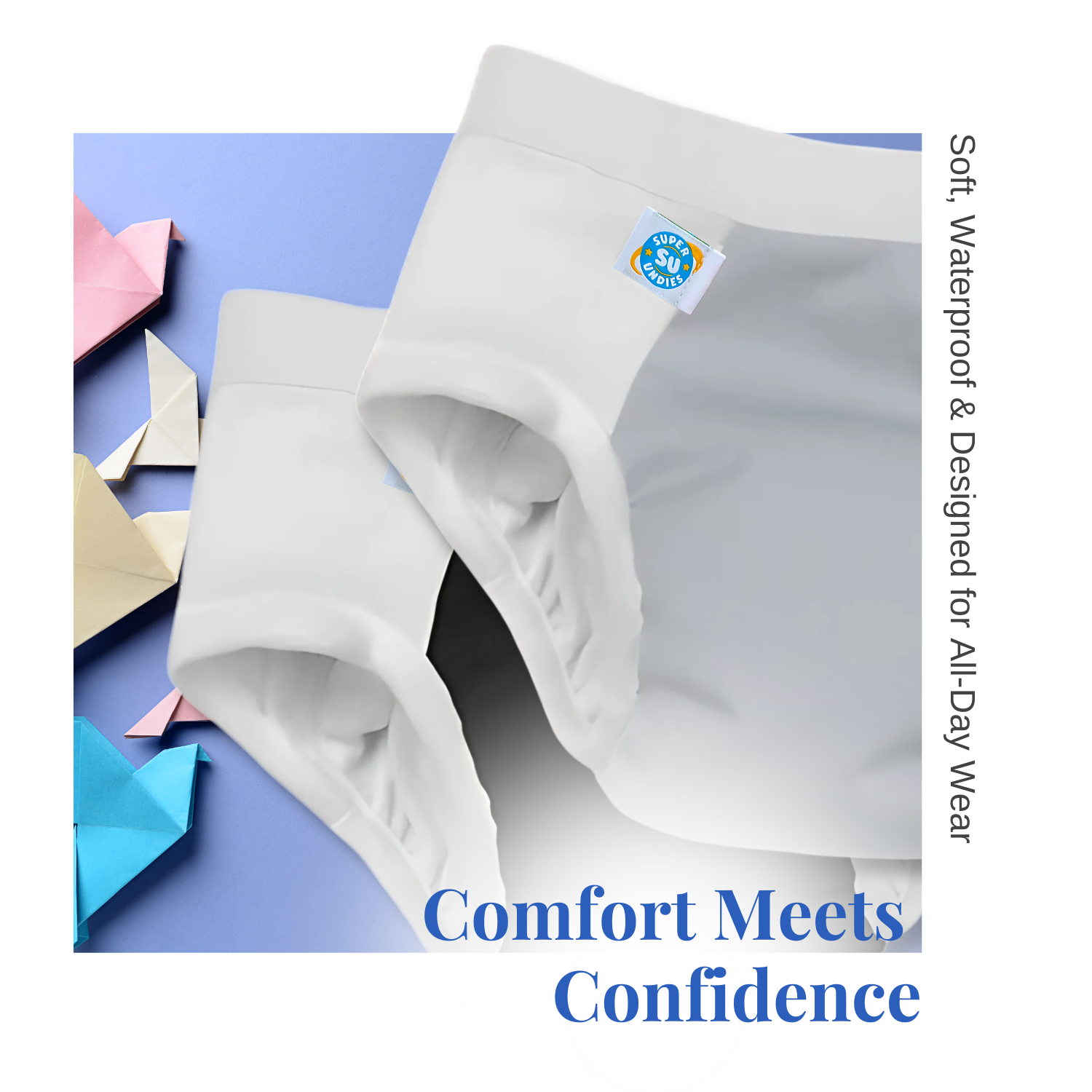 The 3-in-1 Waterproof Undies; A Diaper, Trainer And Swim Diaper In 1