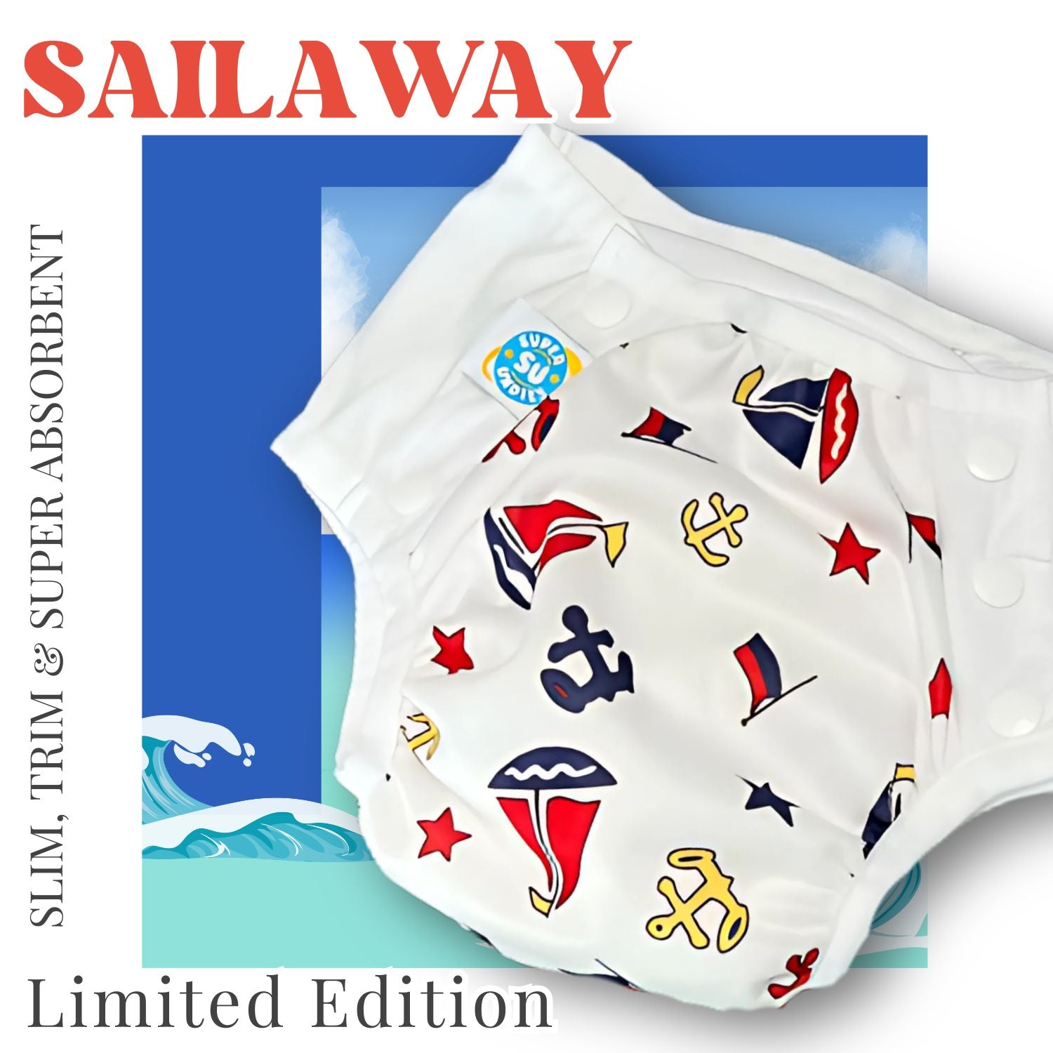 (5 Pack) 3-in-1 Diapers For Big Kids & 3 Liners