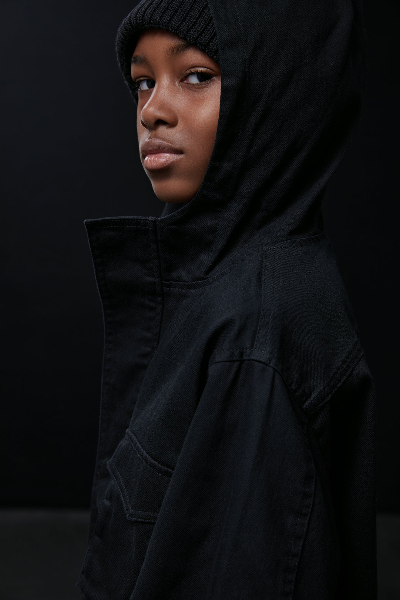 Organic Cotton Boxy Cargo Jacket