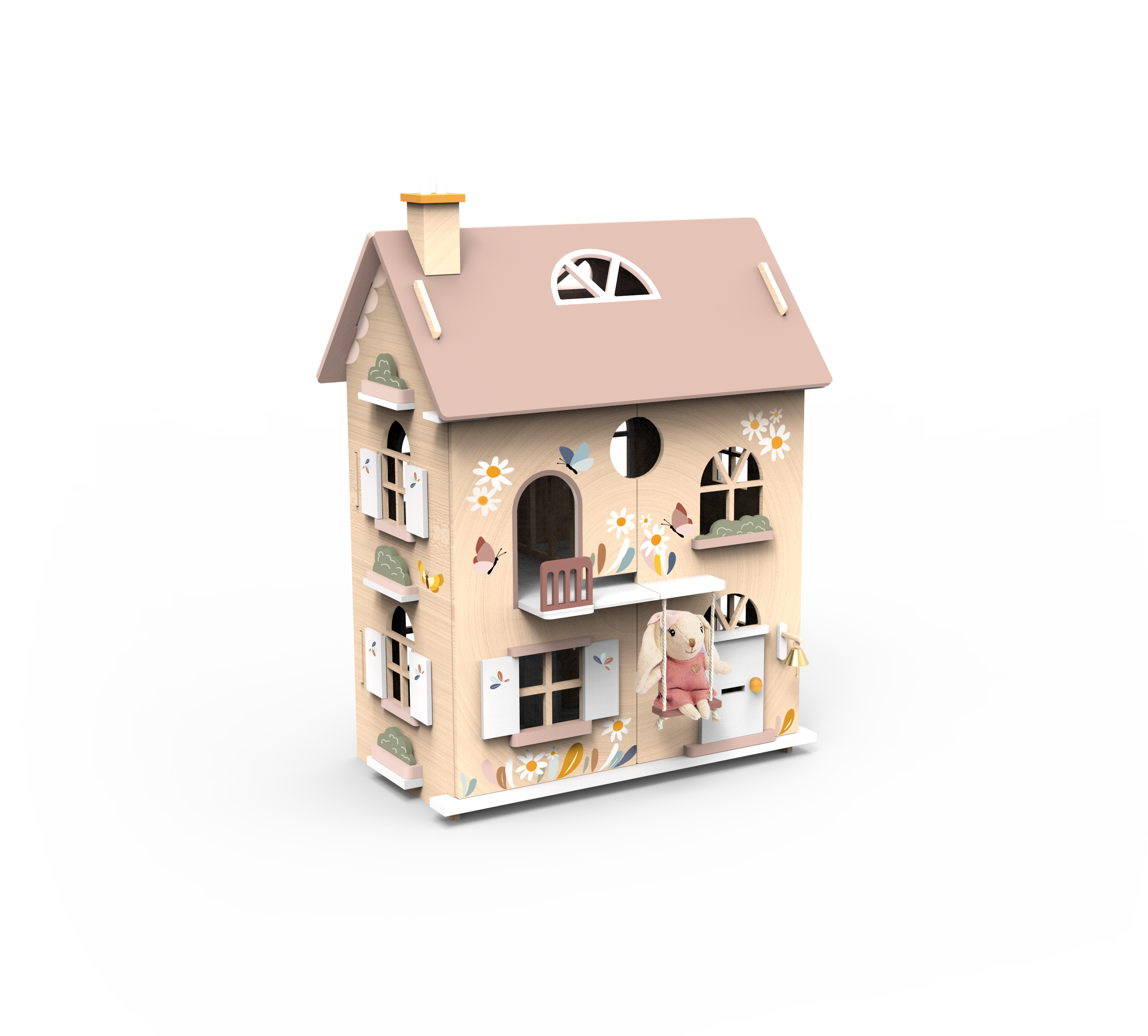 Flowers Cottage W/starter Set Incl. 1 Character