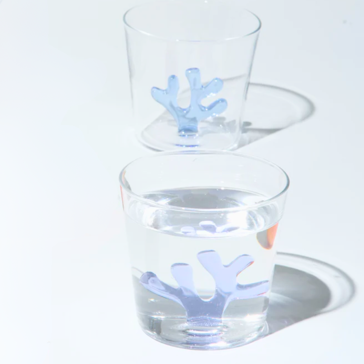 Whimsical Water Tumbler Glasses