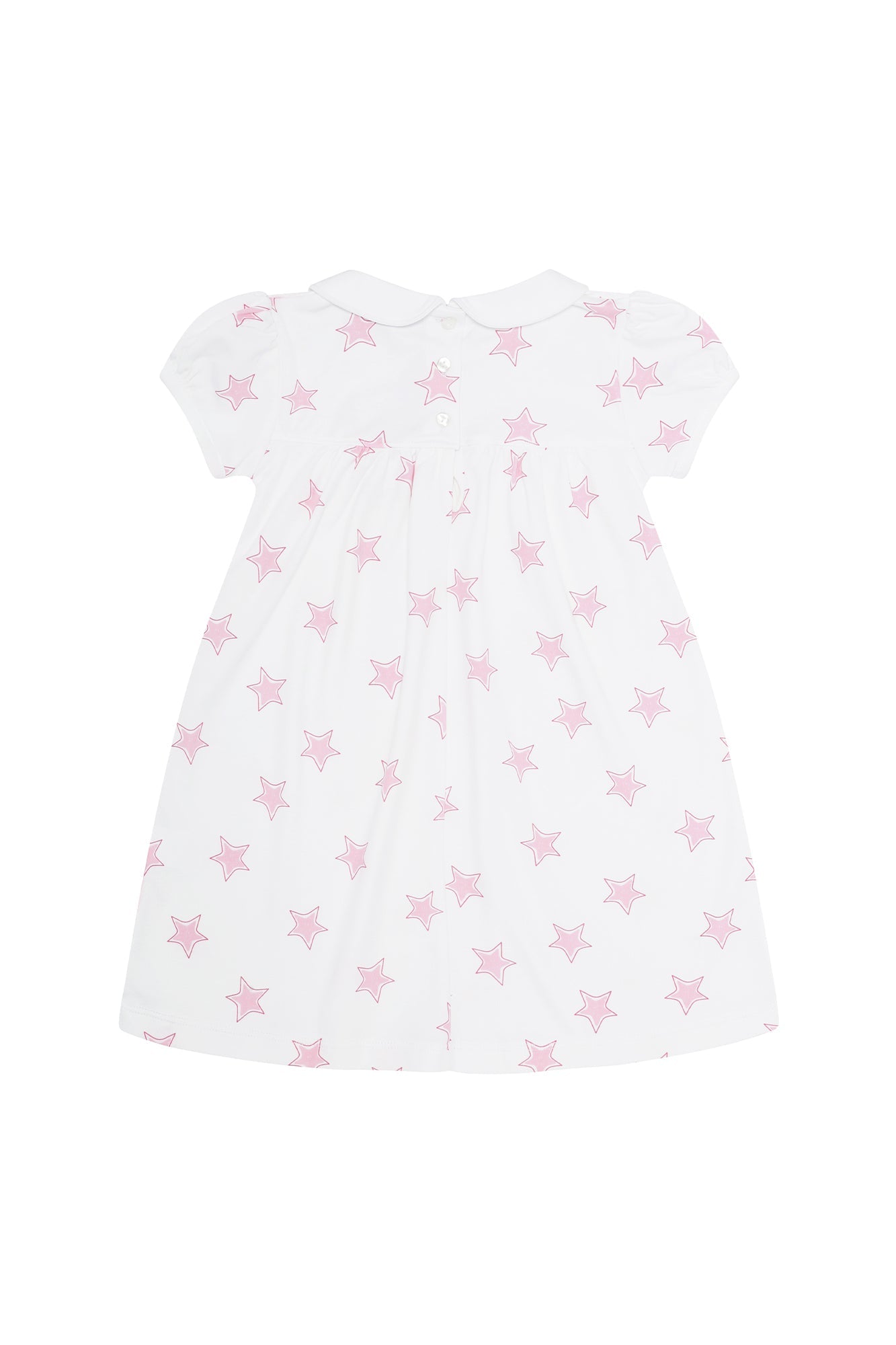 Pink Stars Print Playtime Dress