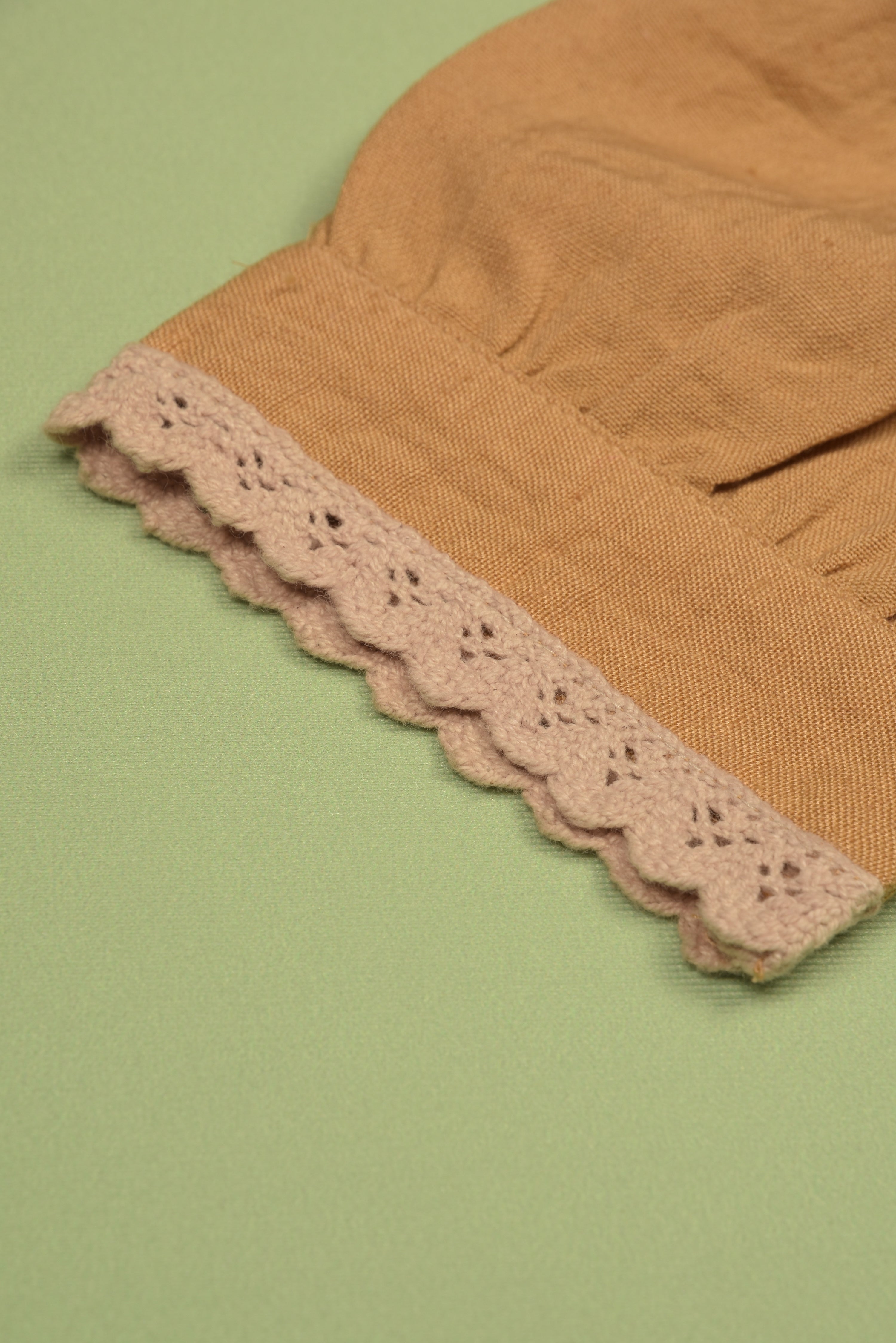 Embroidered Yoke With Puff Sleeves