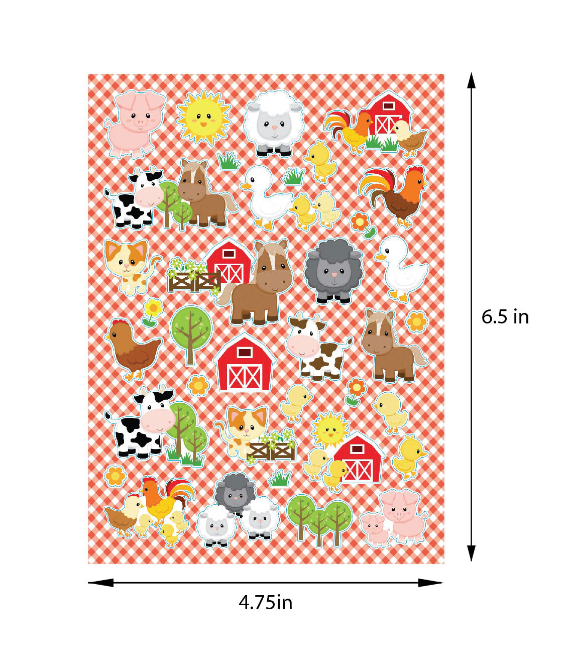 Farm Animal Barnyard Party Favor Bundle For 12 Kids