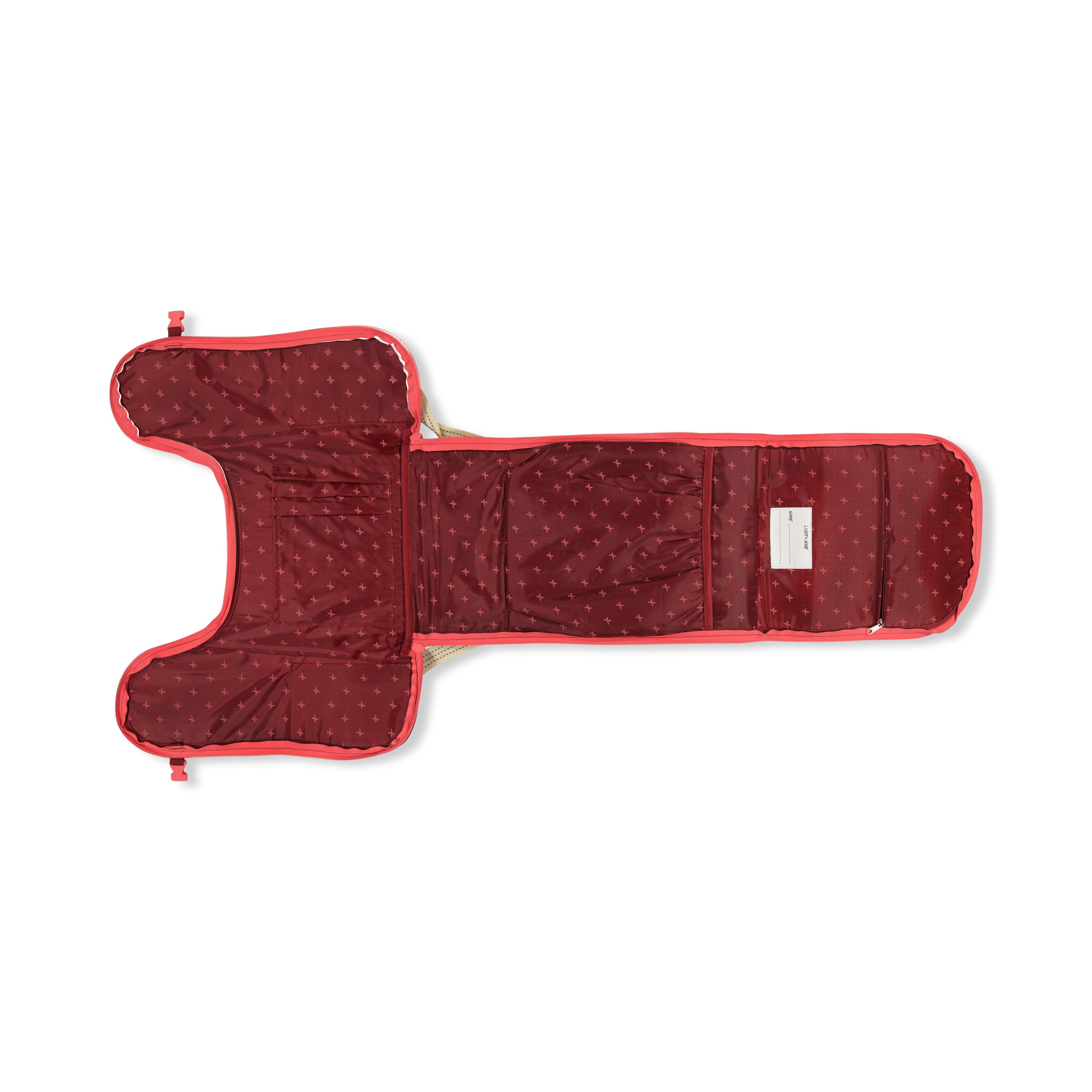 Student Backpack Multi Rose With Nimix Good-vibes Set