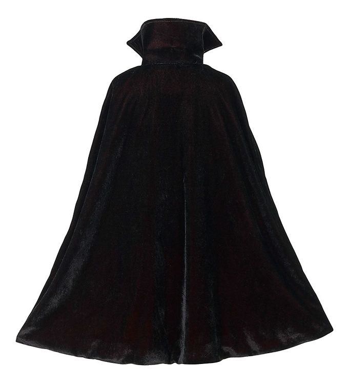 Dracula Cape + Teeth Costume Set For Children – Includes Accessories For Role-play & Entertainment-sz 4-8 Yrs