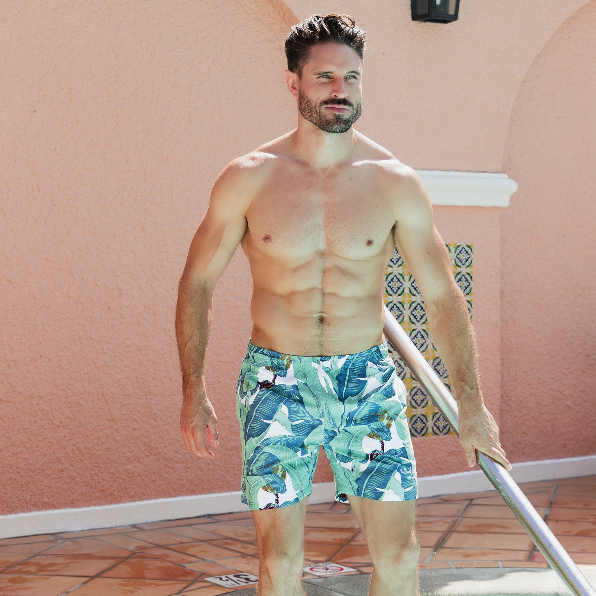 Men's Martinique® Banana Leaf Swim Shorts