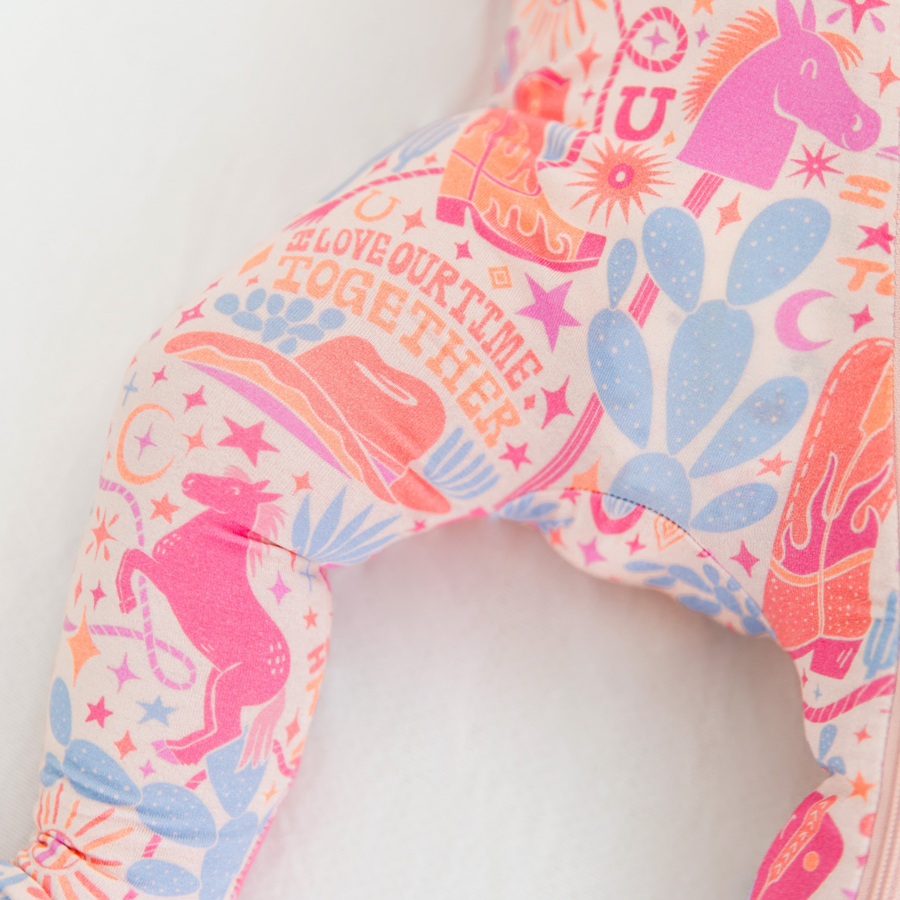 The Second-skin Footie | Saddle Up | "i Love Our Time Together"