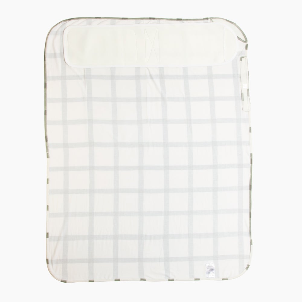 Sage Windowpane Swaddle Ii