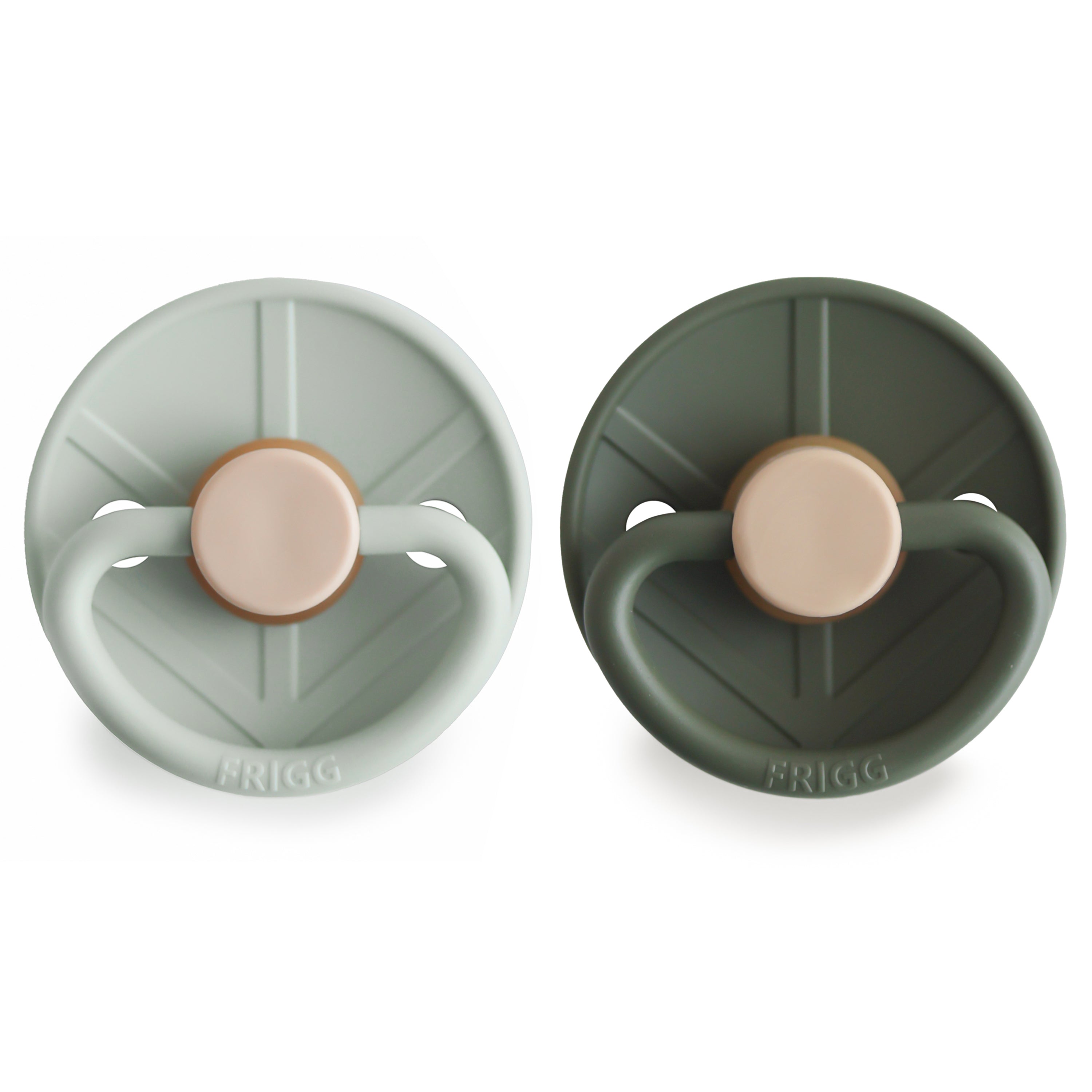 Frigg Little Viking Natural Rubber Pacifier 2-pack