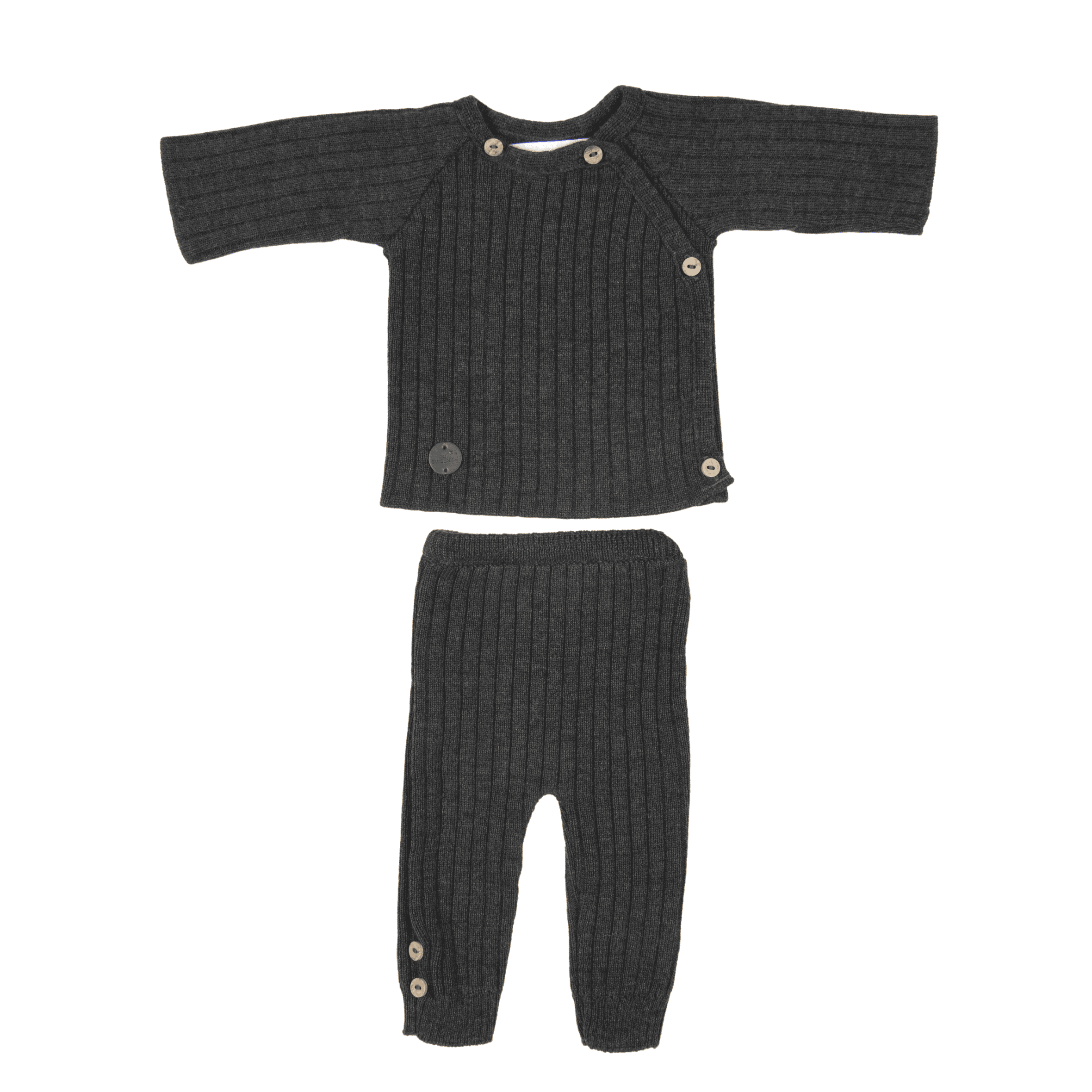 Maille Love | Boys Grey Knit Gift Set (5)