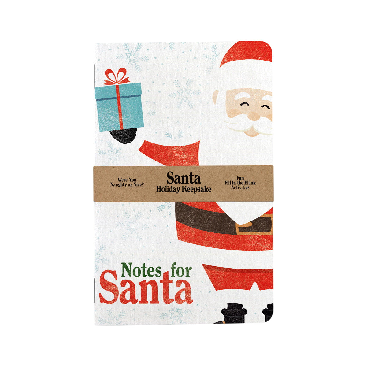 Notes For Santa Log Book - One 12-page Pocket Sized Logbook