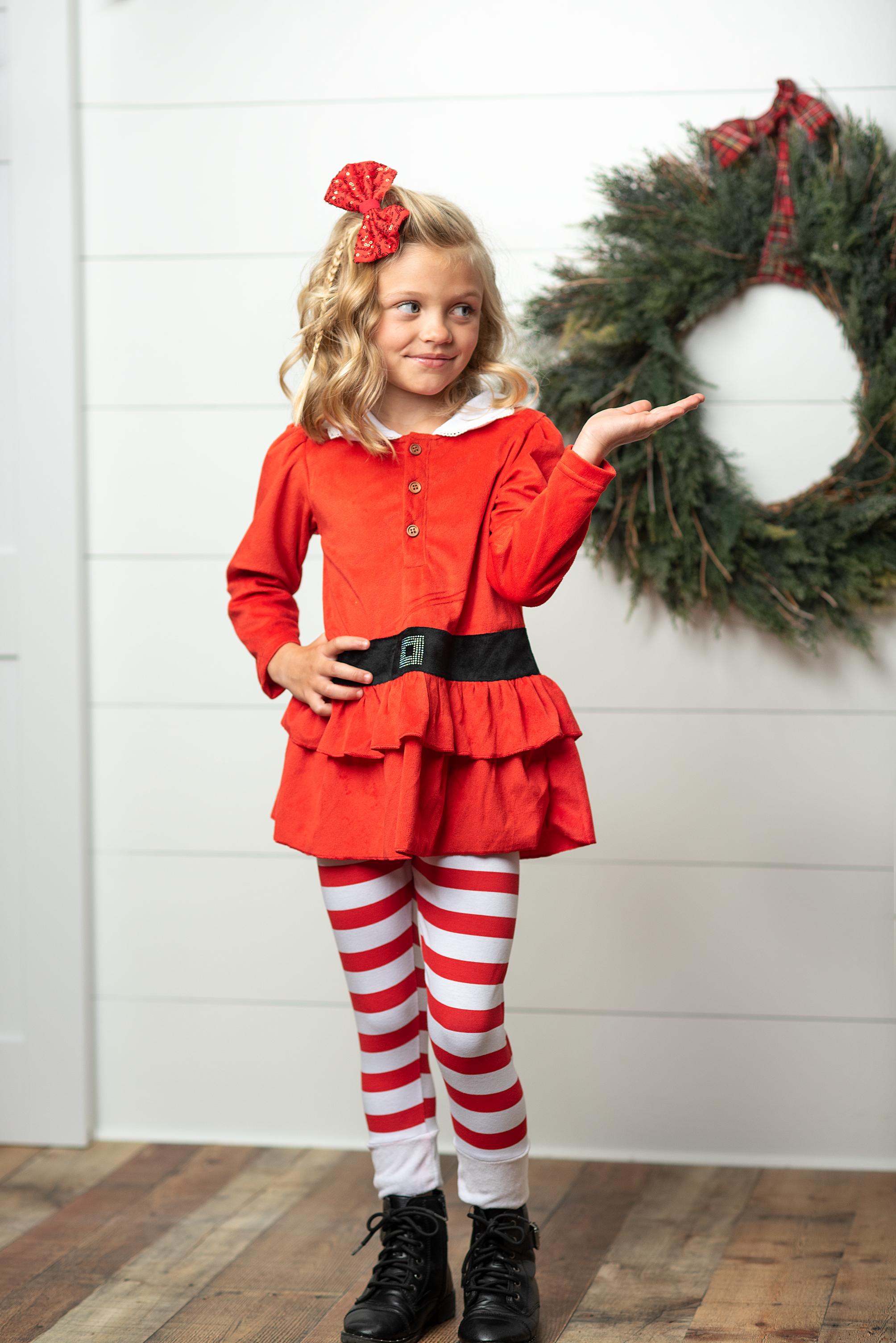 Santa Suit Leggings Set