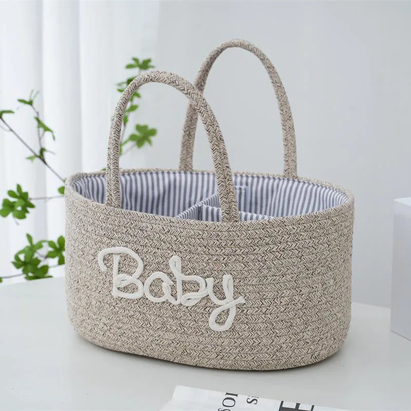 Cotton Rope Diaper Bag Multivariant