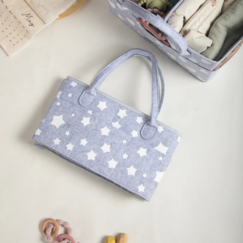 Nappy And Storage Basket With Compartments Multivariant