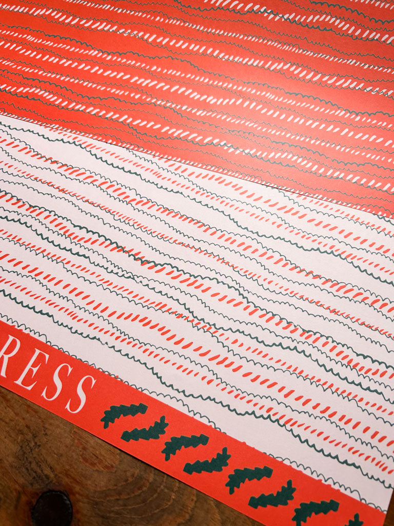 Scallop Stripe Pattern Sheet