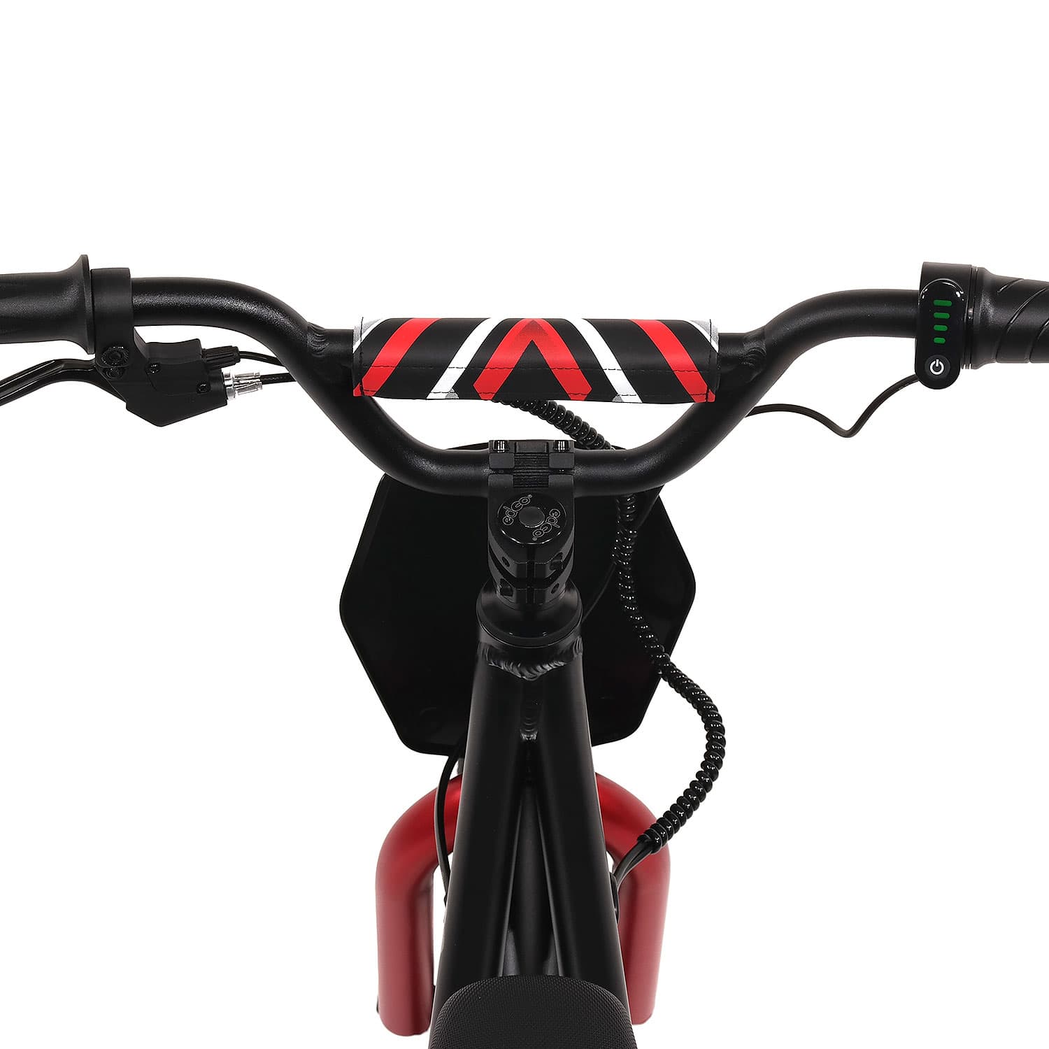 Big Kids 24v Electric Ride-on Balance Bike Scooter | Red