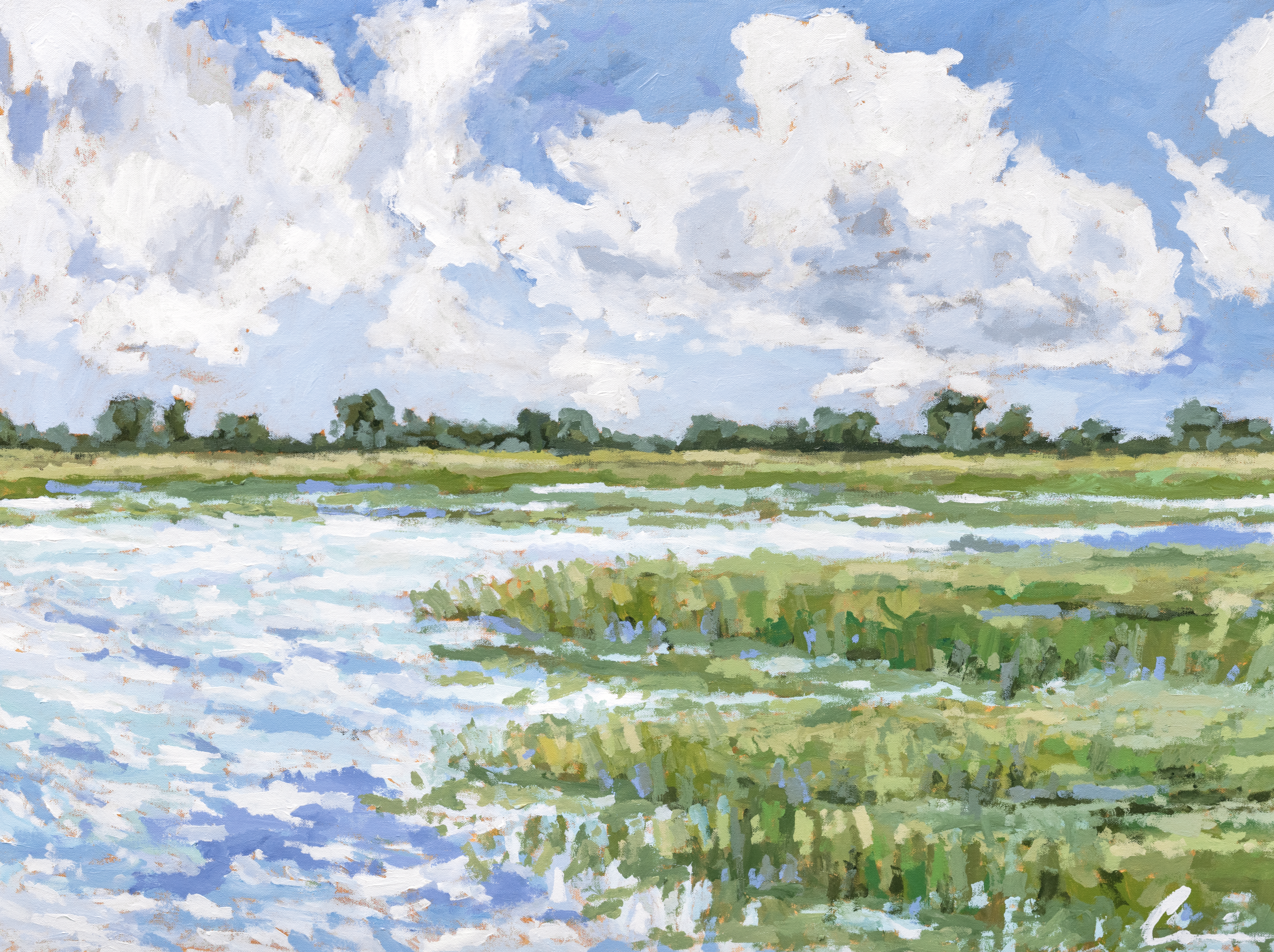 Little Canal On Lea-hutaff Print