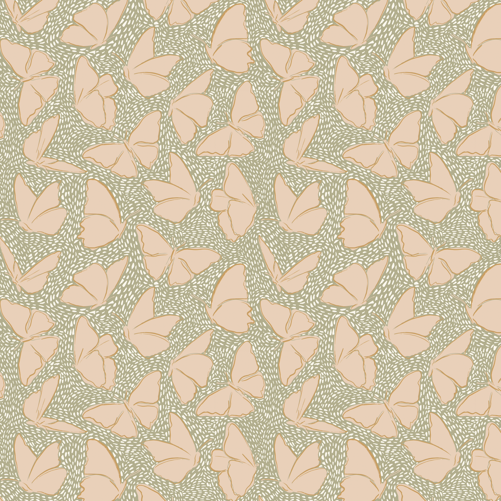 Ellie Wallpaper By Hufton Studio