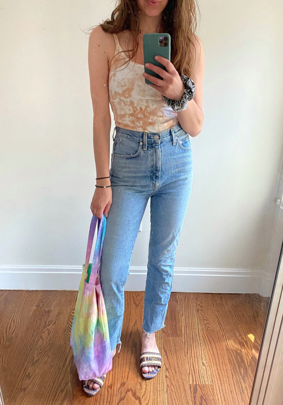 Cool Aunt Multie Tote ♡ Tie-dye Tote Bag With Cool Aunt Print
