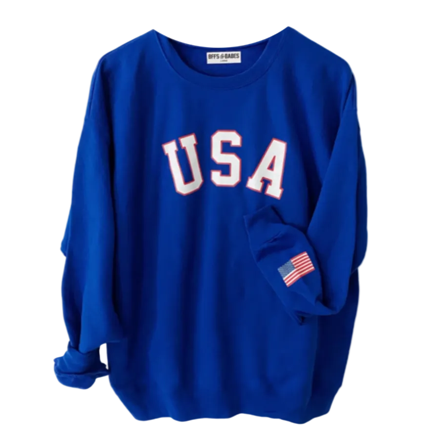 Tru American ♡ Usa Graphic Sweatshirt