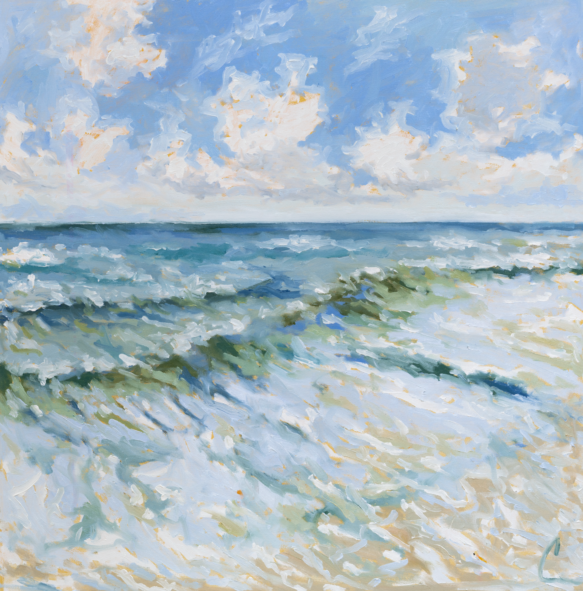 Pattern Of The Sea Print